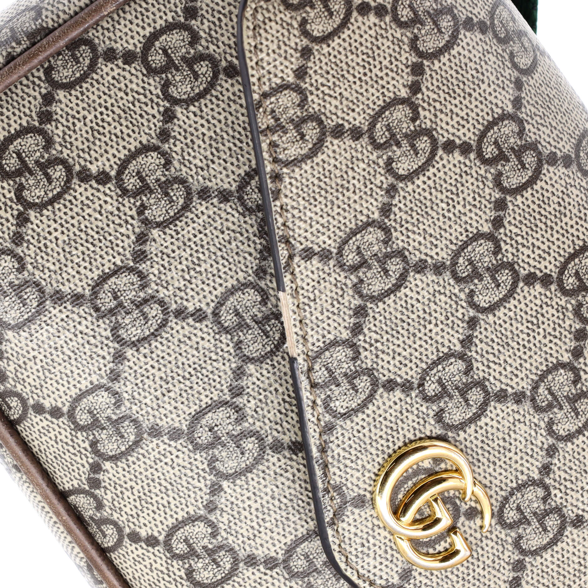 Ophidia Envelope Flap Shoulder Bag GG Coated Canvas Mini