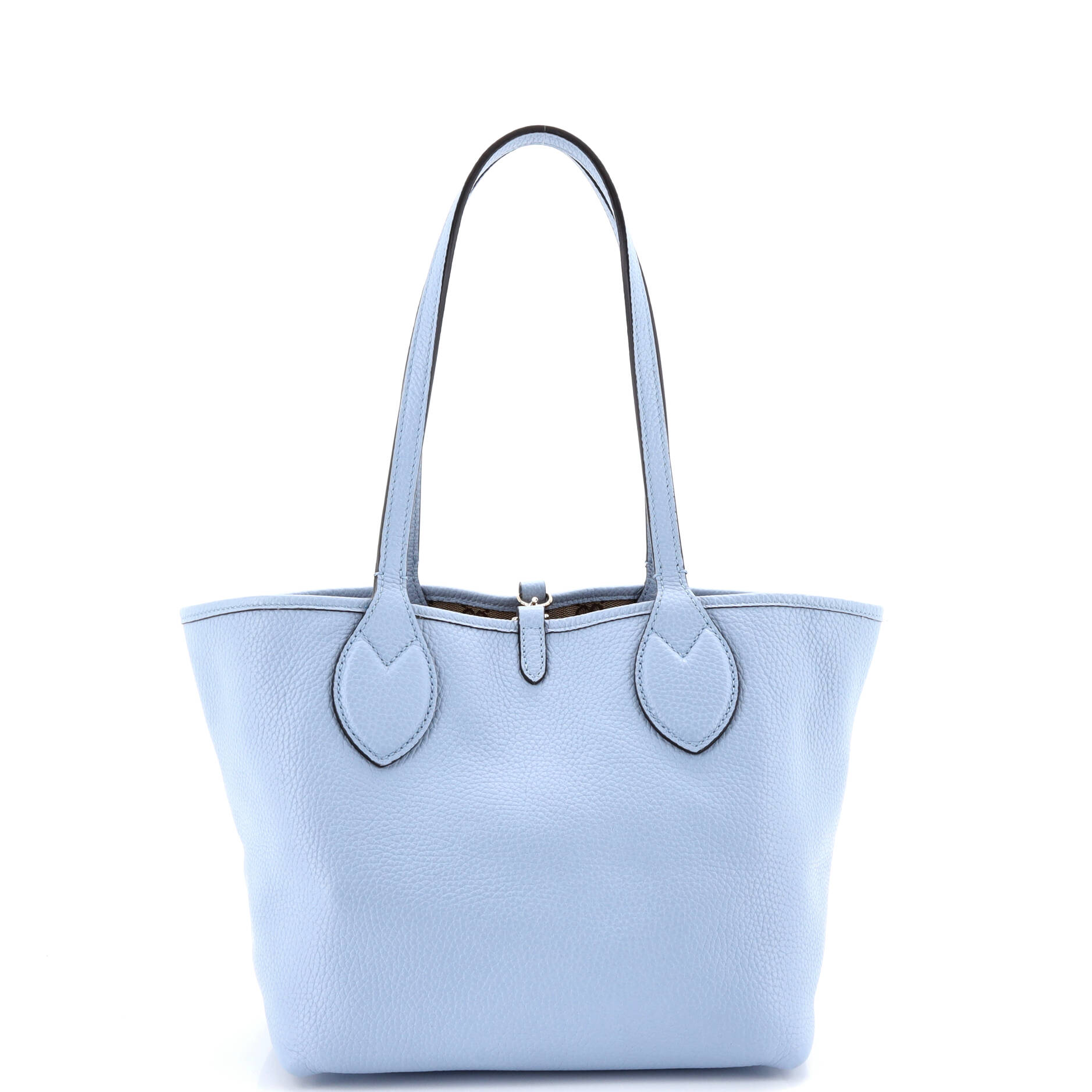 Reversible Totissima Shopping Tote Leather and GG Canvas Small