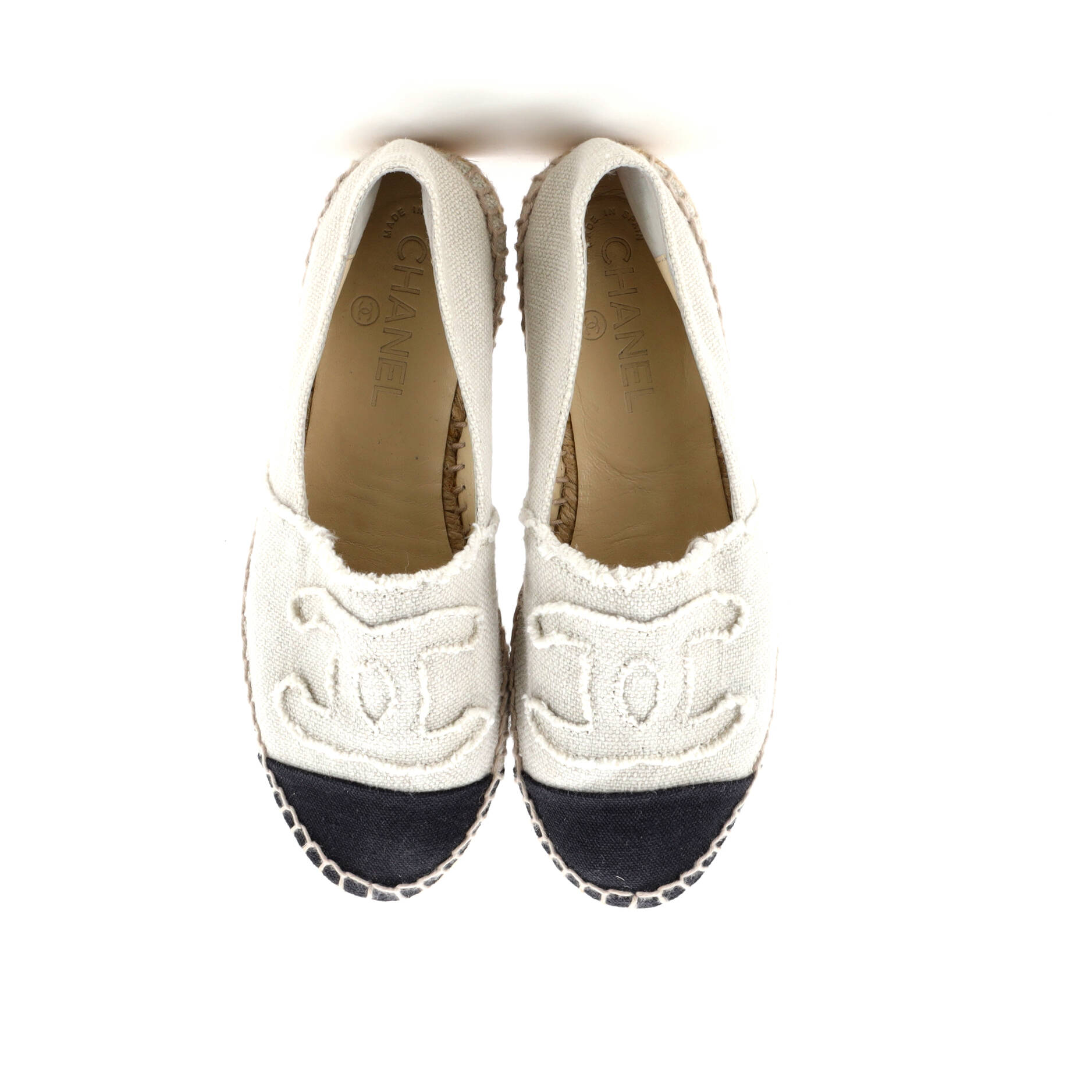 Women's CC Cap Toe Espadrilles Canvas