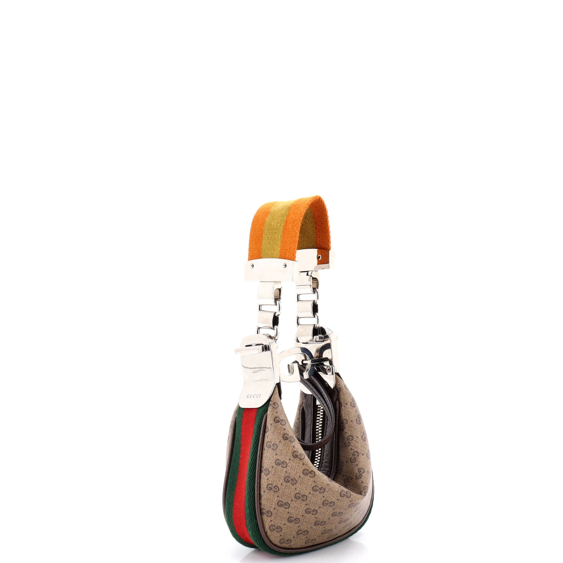 Attache Shoulder Bag Micro GG Coated Canvas Mini