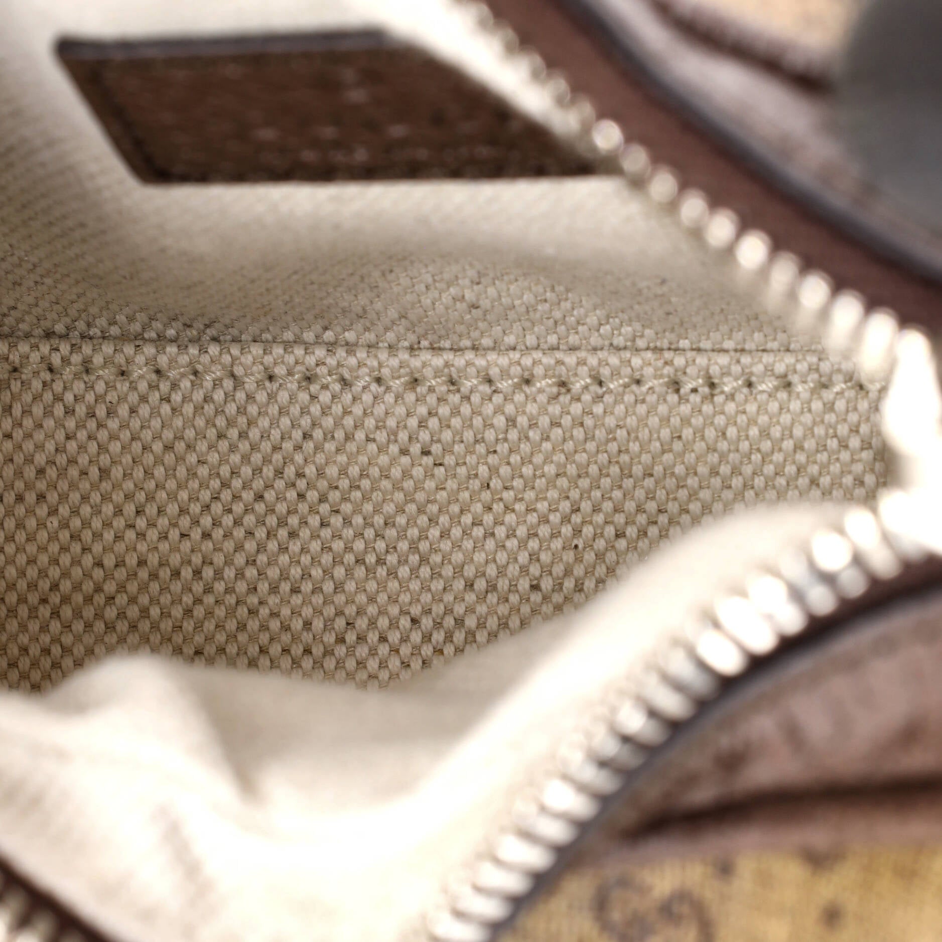 Attache Shoulder Bag Micro GG Coated Canvas Mini