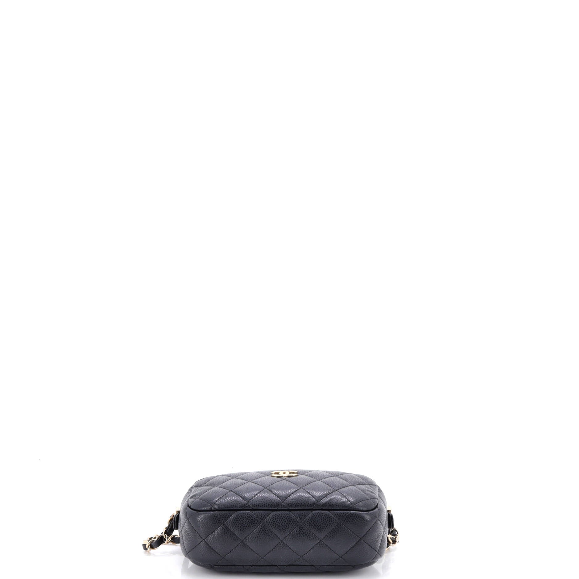 Camera Case Bag Quilted Caviar Mini