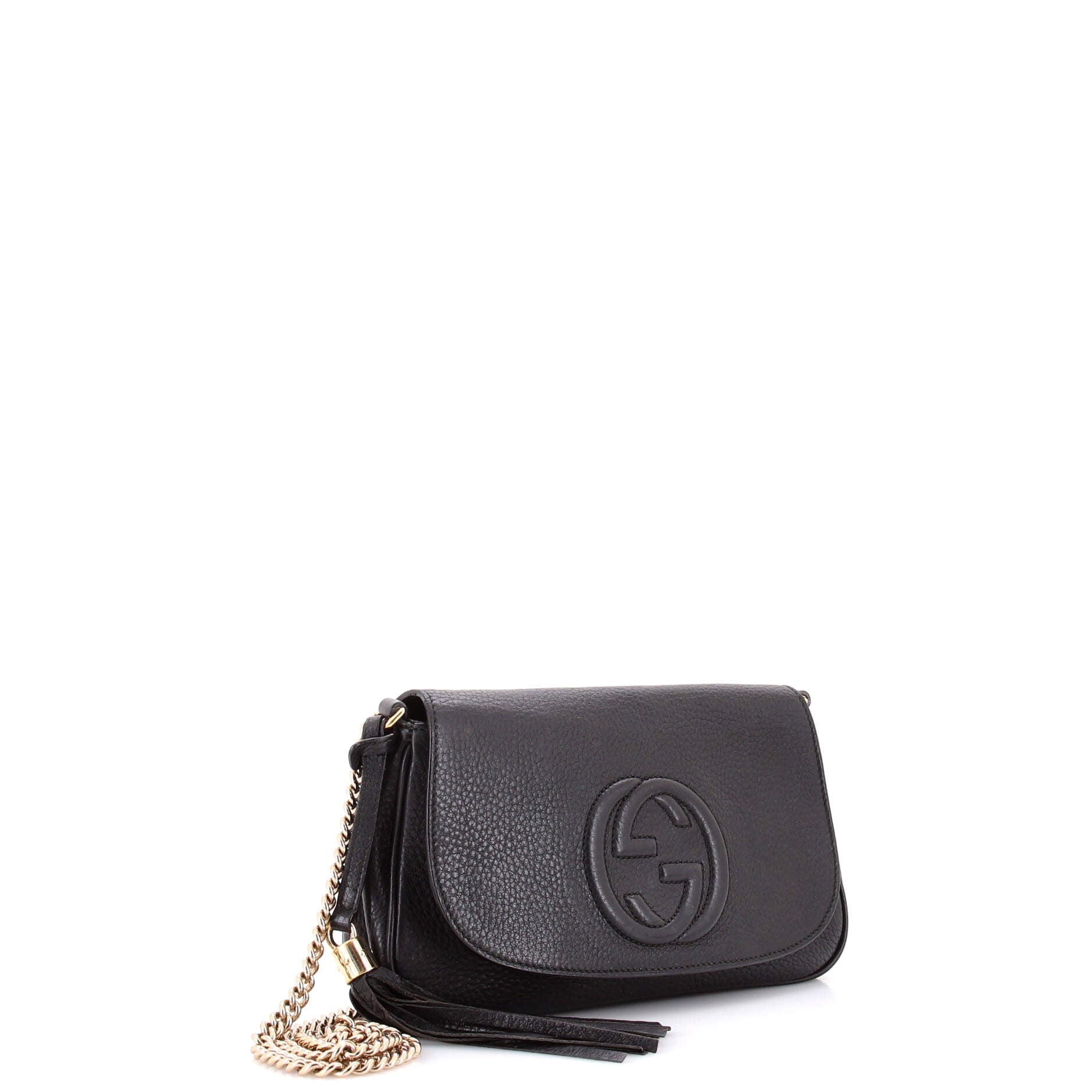 Soho Chain Crossbody Bag Leather Medium