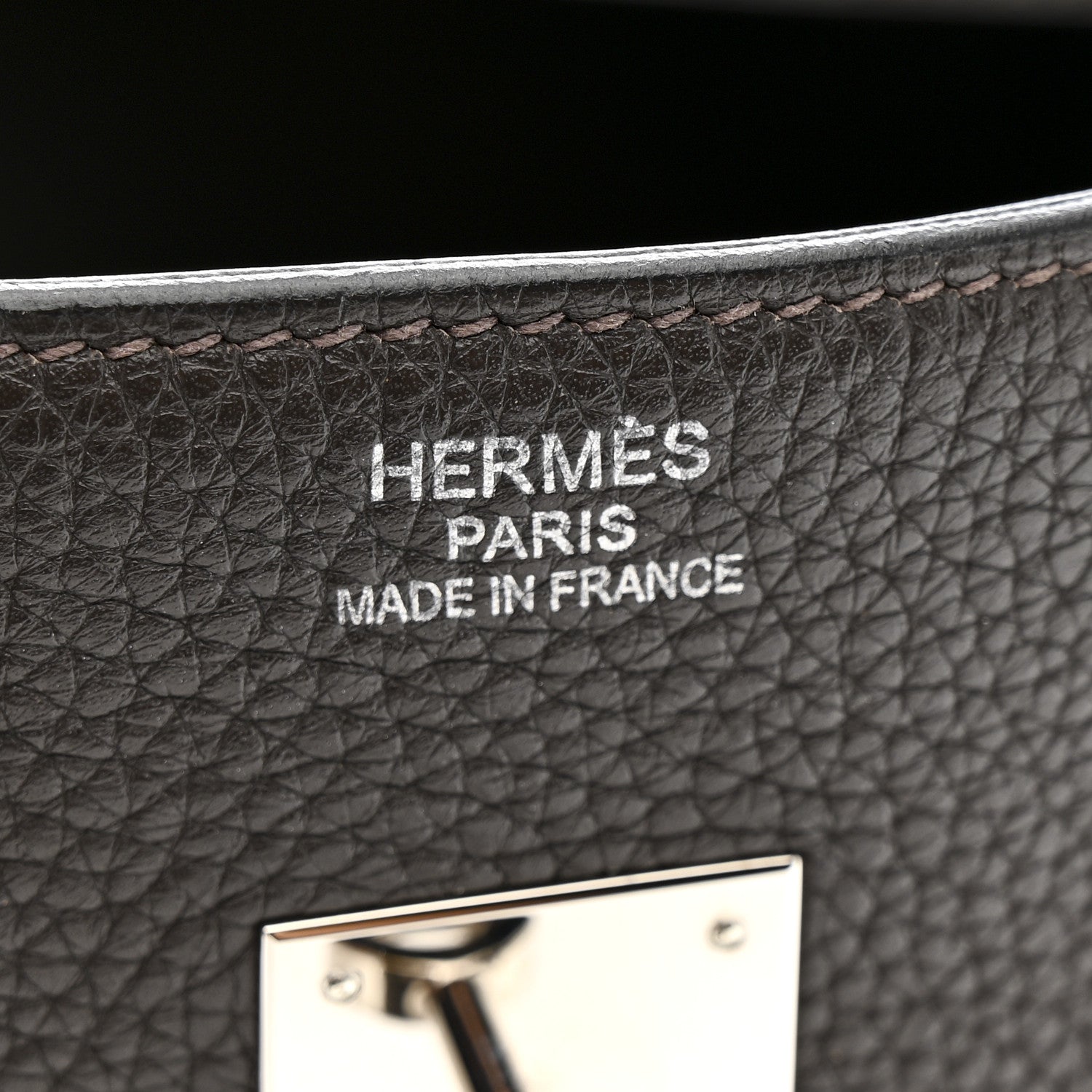 Taurillon Clemence Birkin 35 Chocolate