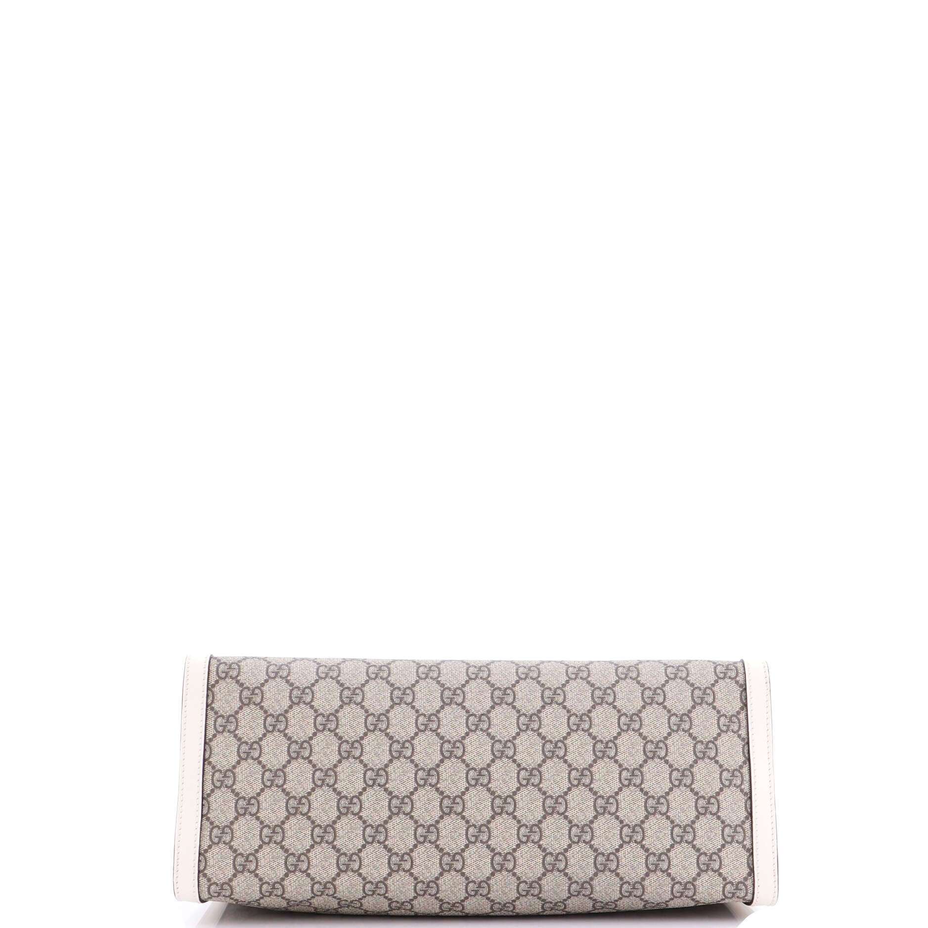 Padlock Chain Tote GG Coated Canvas with Leather Medium