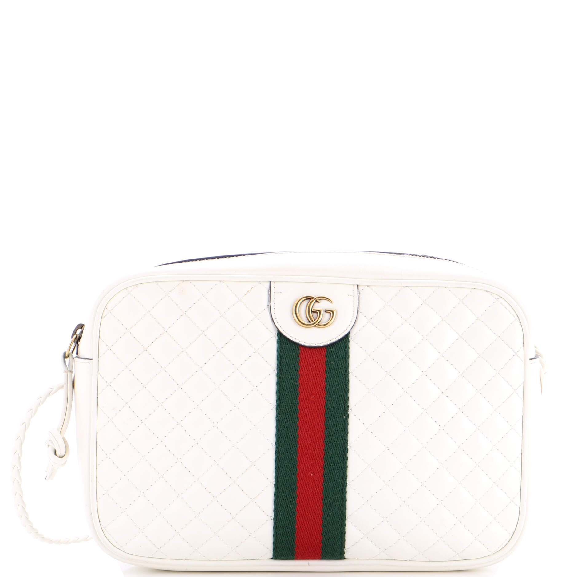 Trapuntata Camera Bag Quilted Leather Small