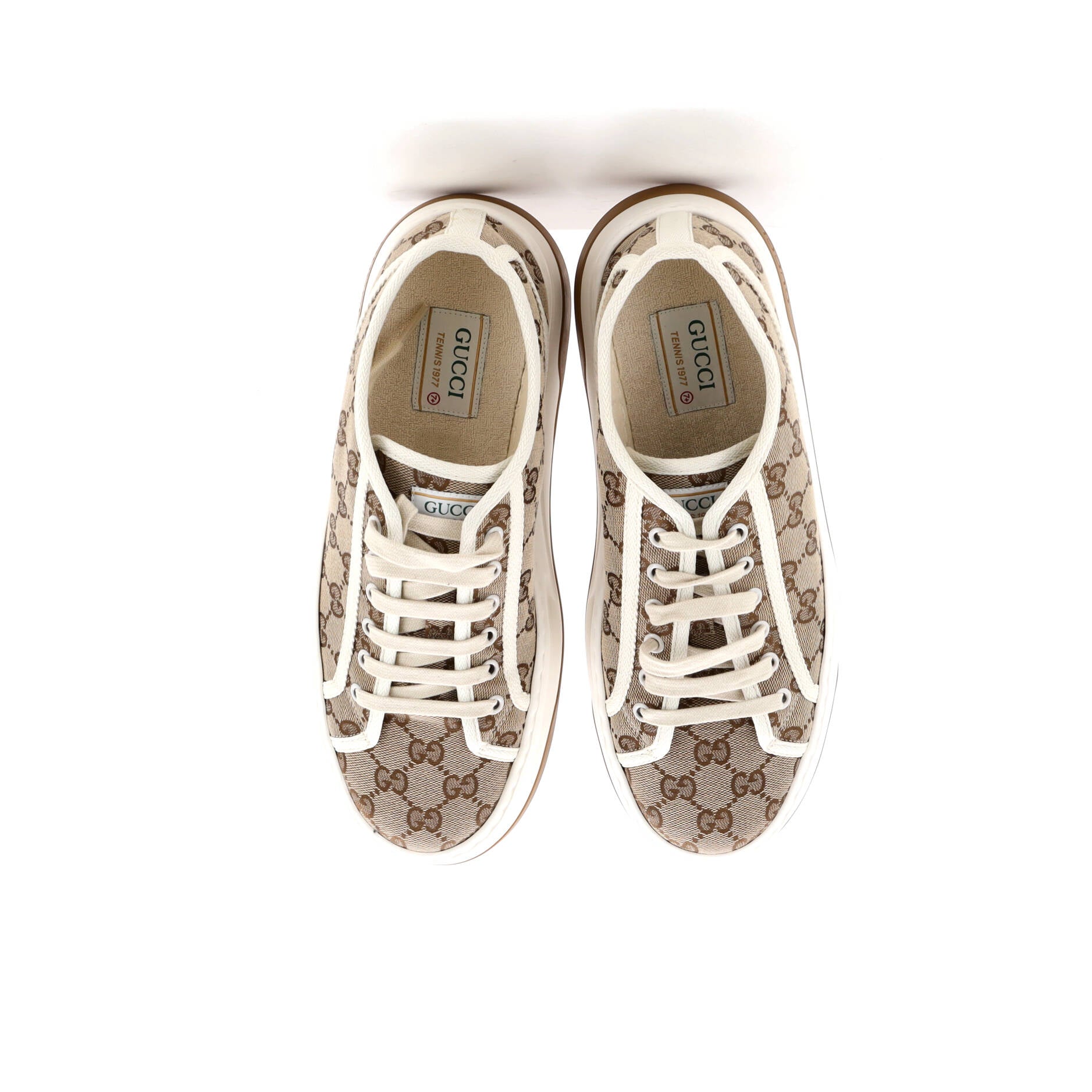 Men's Tennis Trek Sneakers GG Canvas