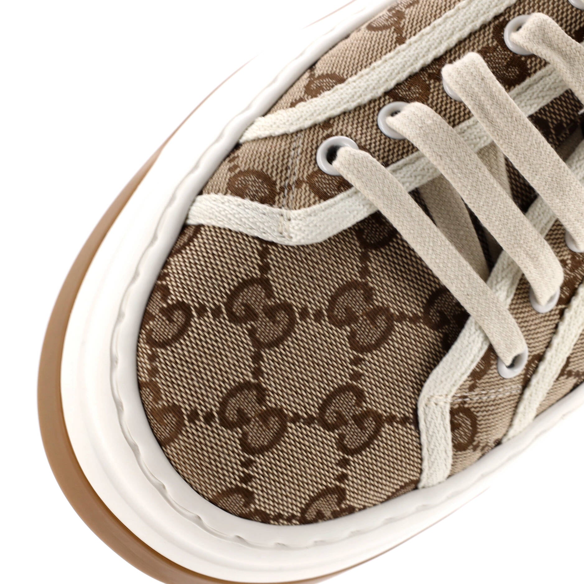 Men's Tennis Trek Sneakers GG Canvas