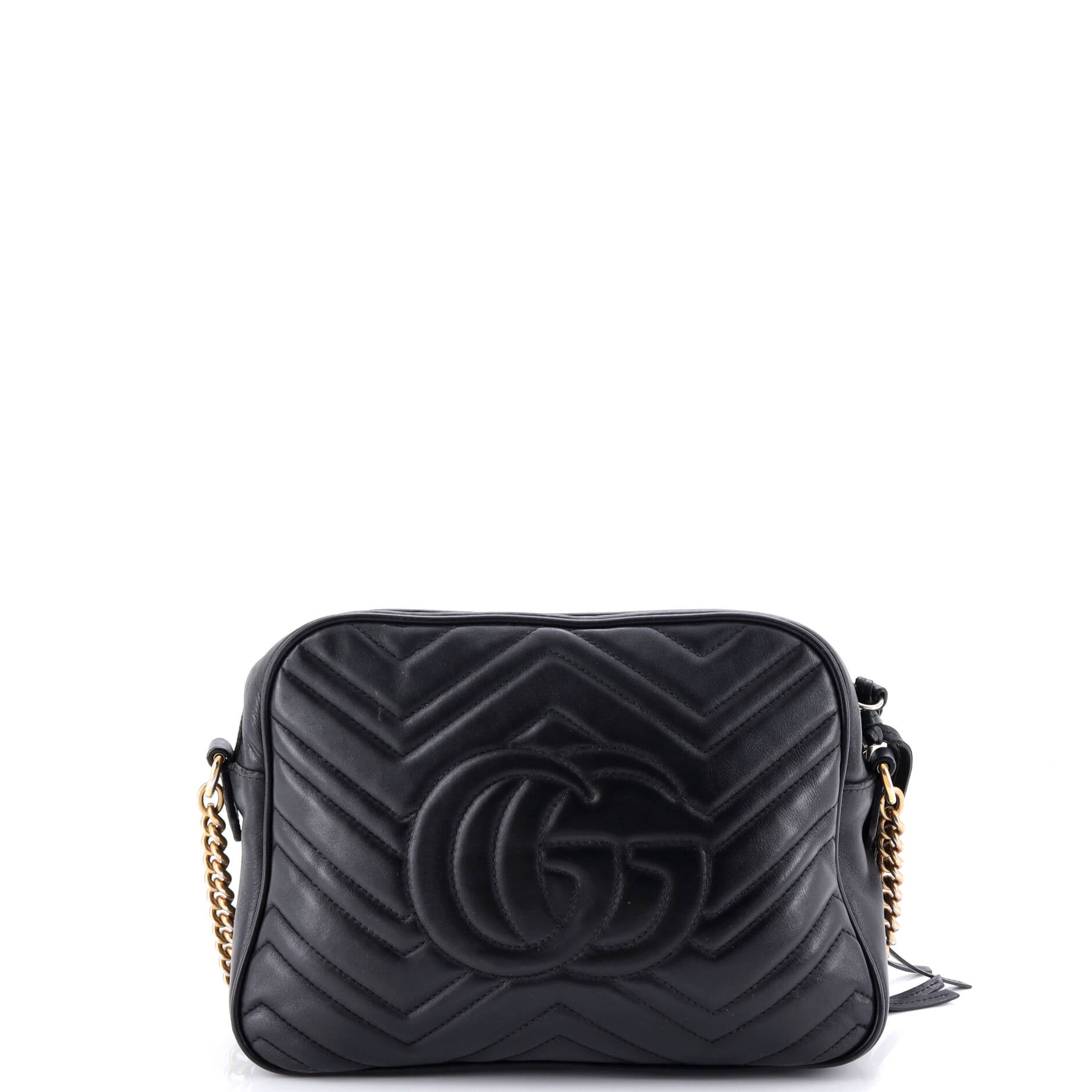 GG Marmont Shoulder Bag Matelasse Leather Medium