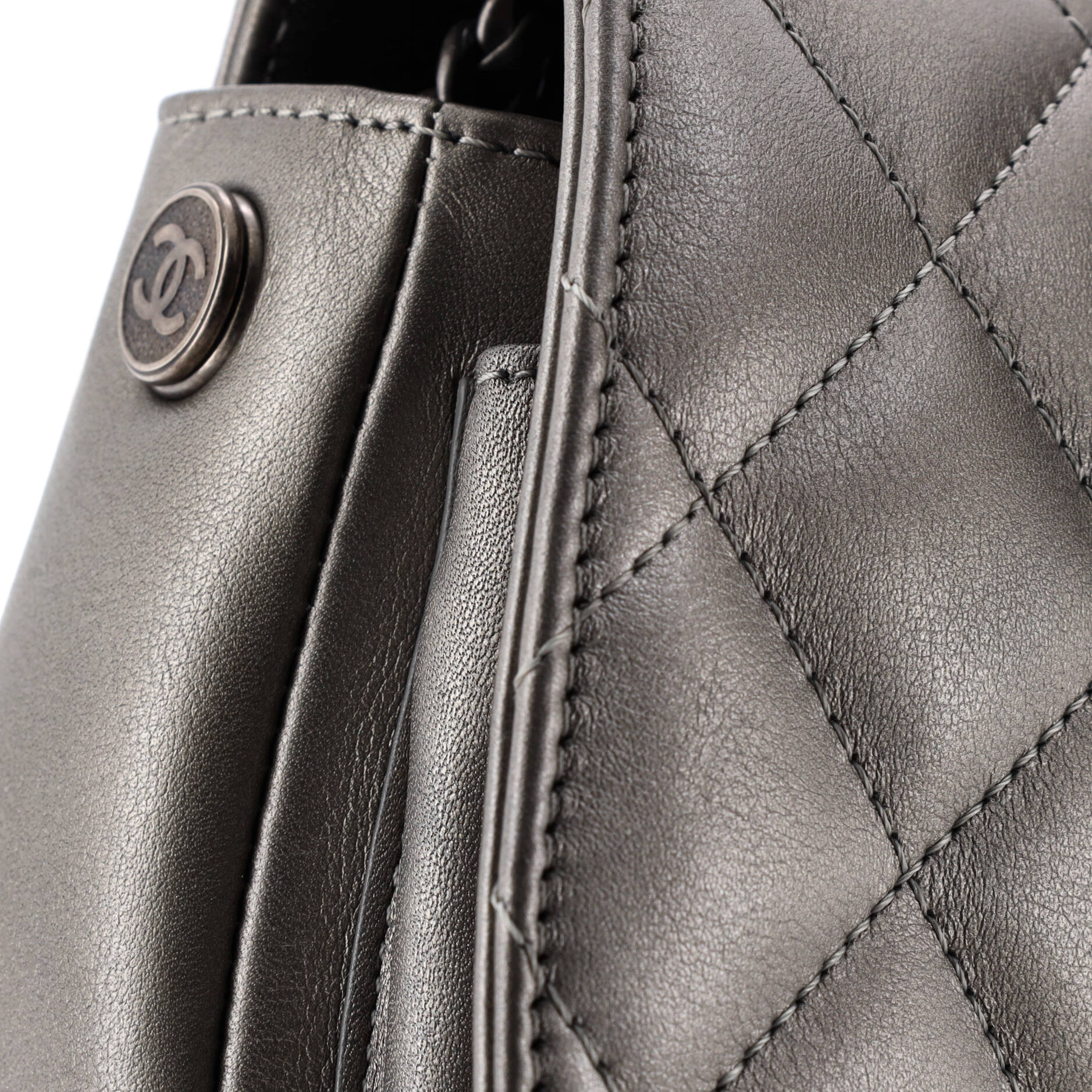 CC Saddle Messenger Quilted Calfskin Mini