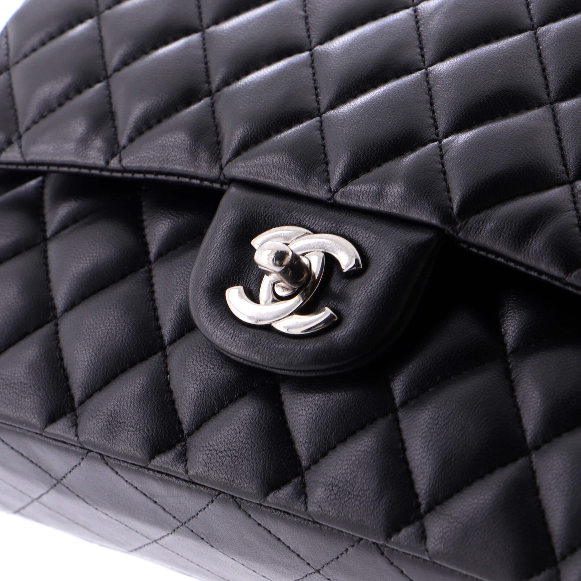 Classic Double Flap Bag Quilted Lambskin Medium