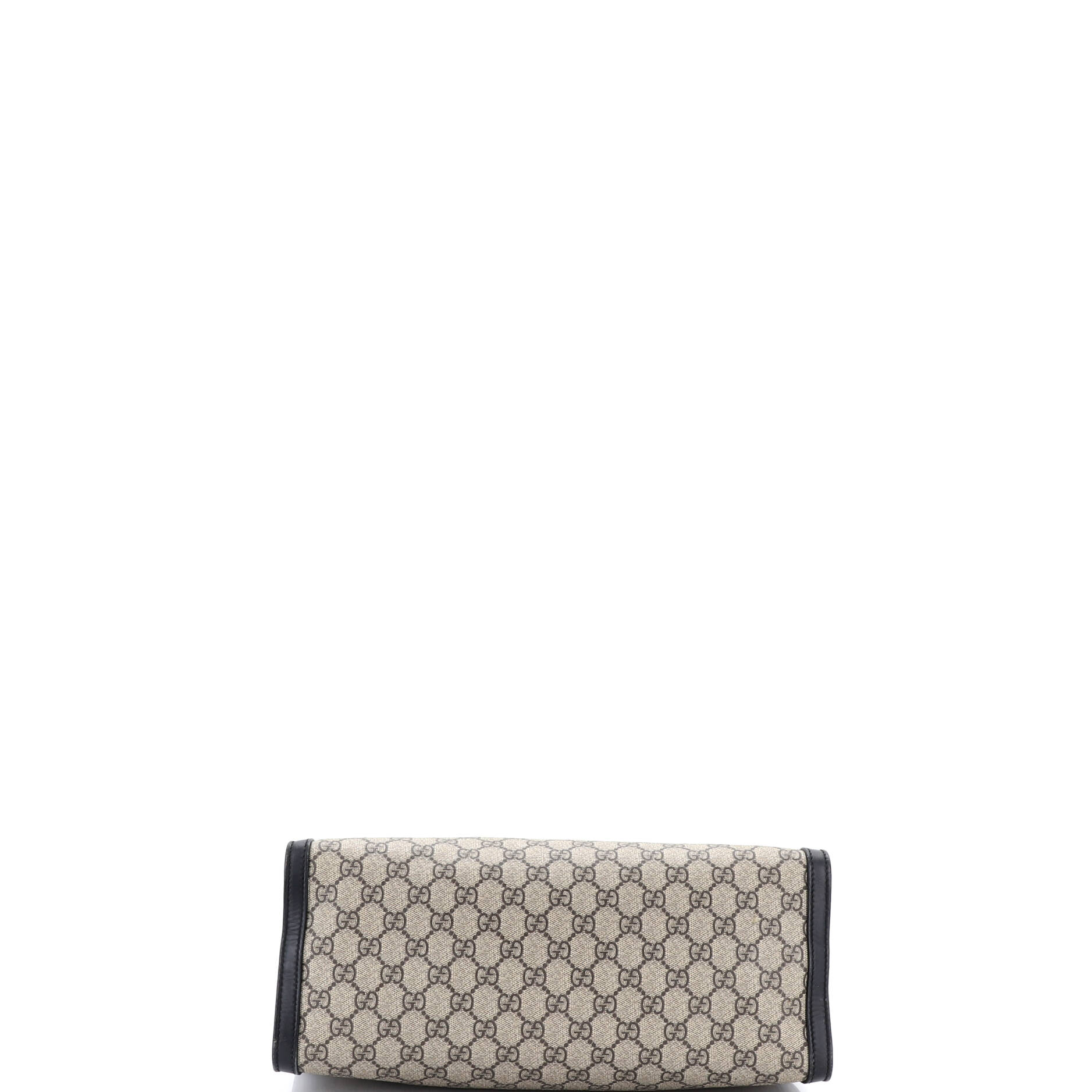Padlock Chain Tote GG Coated Canvas with Leather Medium