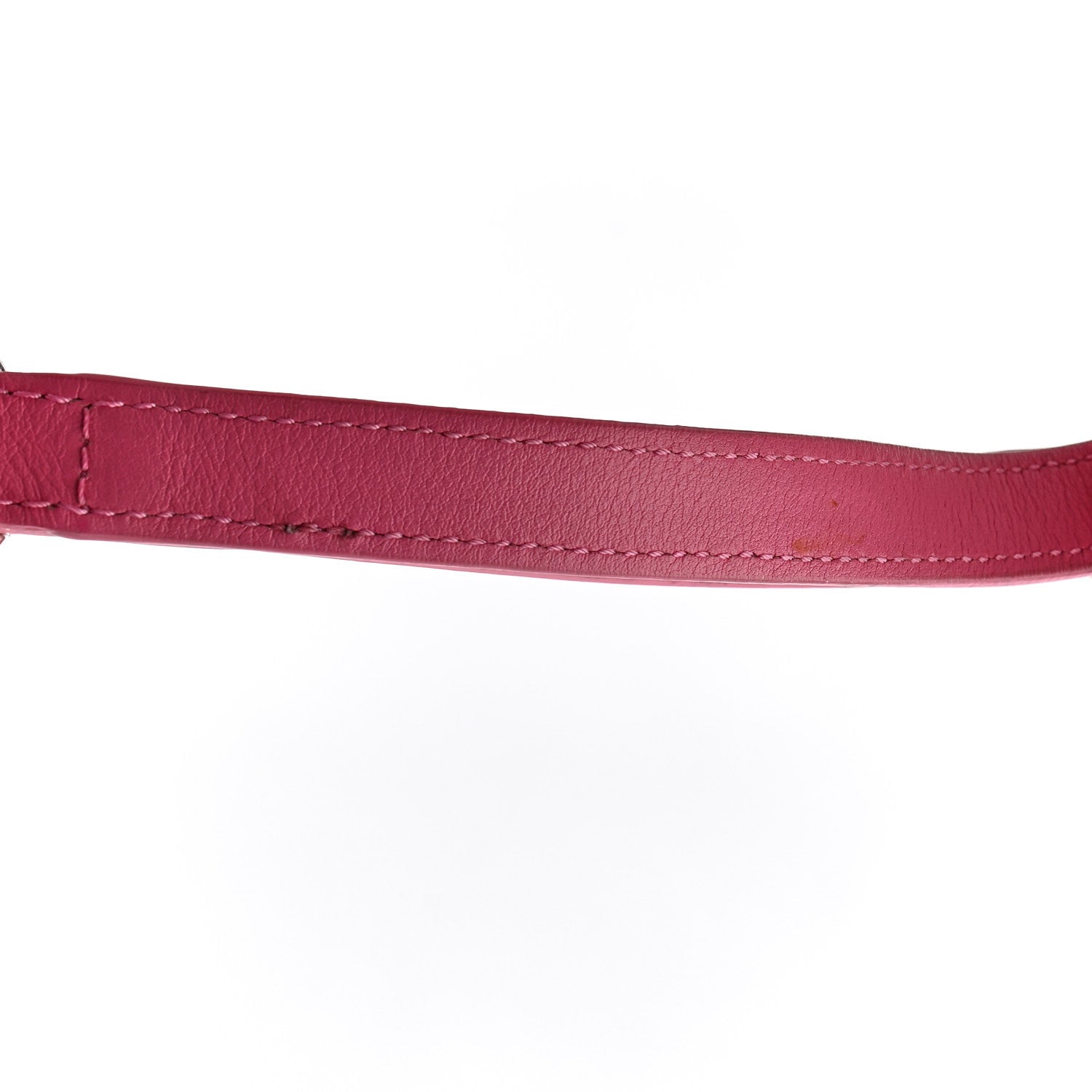 Patent Round As Earth Evening Bag Pink