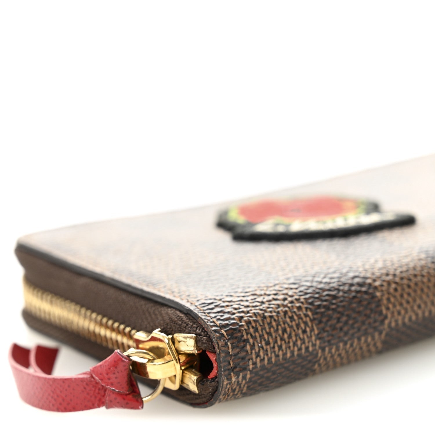 Damier Ebene Patches Clemence Wallet