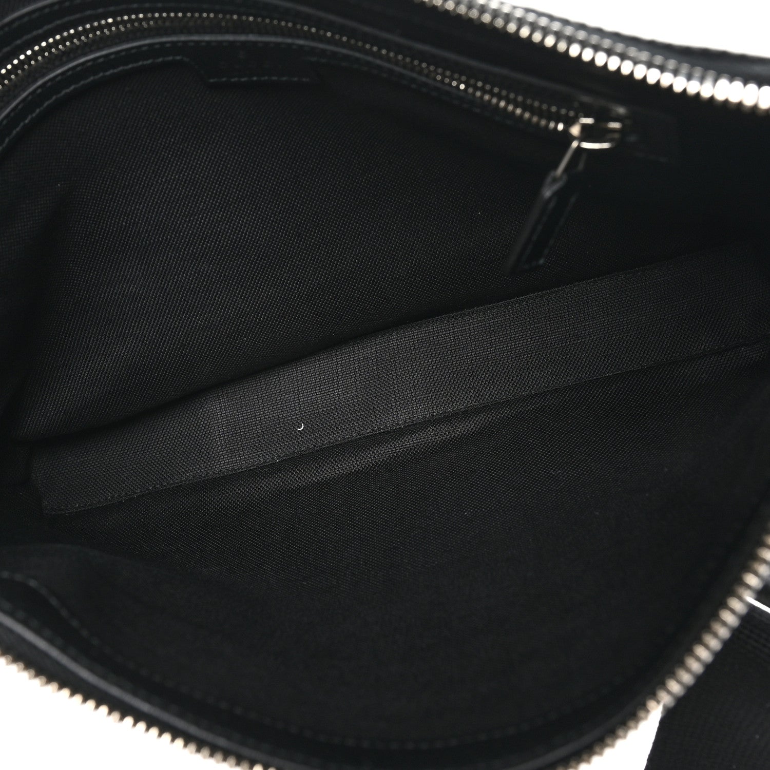 Monogram Jumbo GG Textured Dollar Calfskin Wristlet Messenger Bag Black