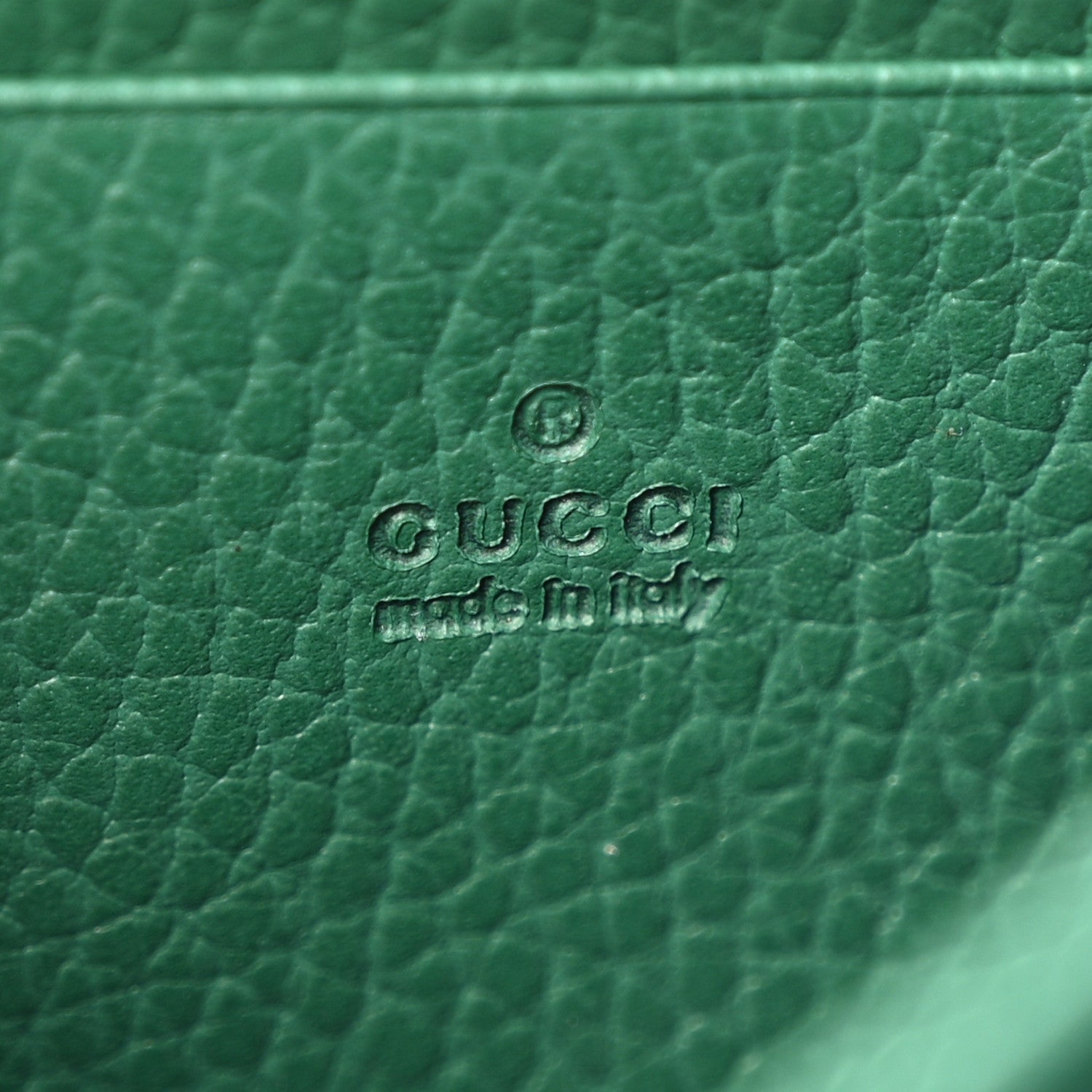 Calfskin Mini Dionysus Chain Wallet Emerald