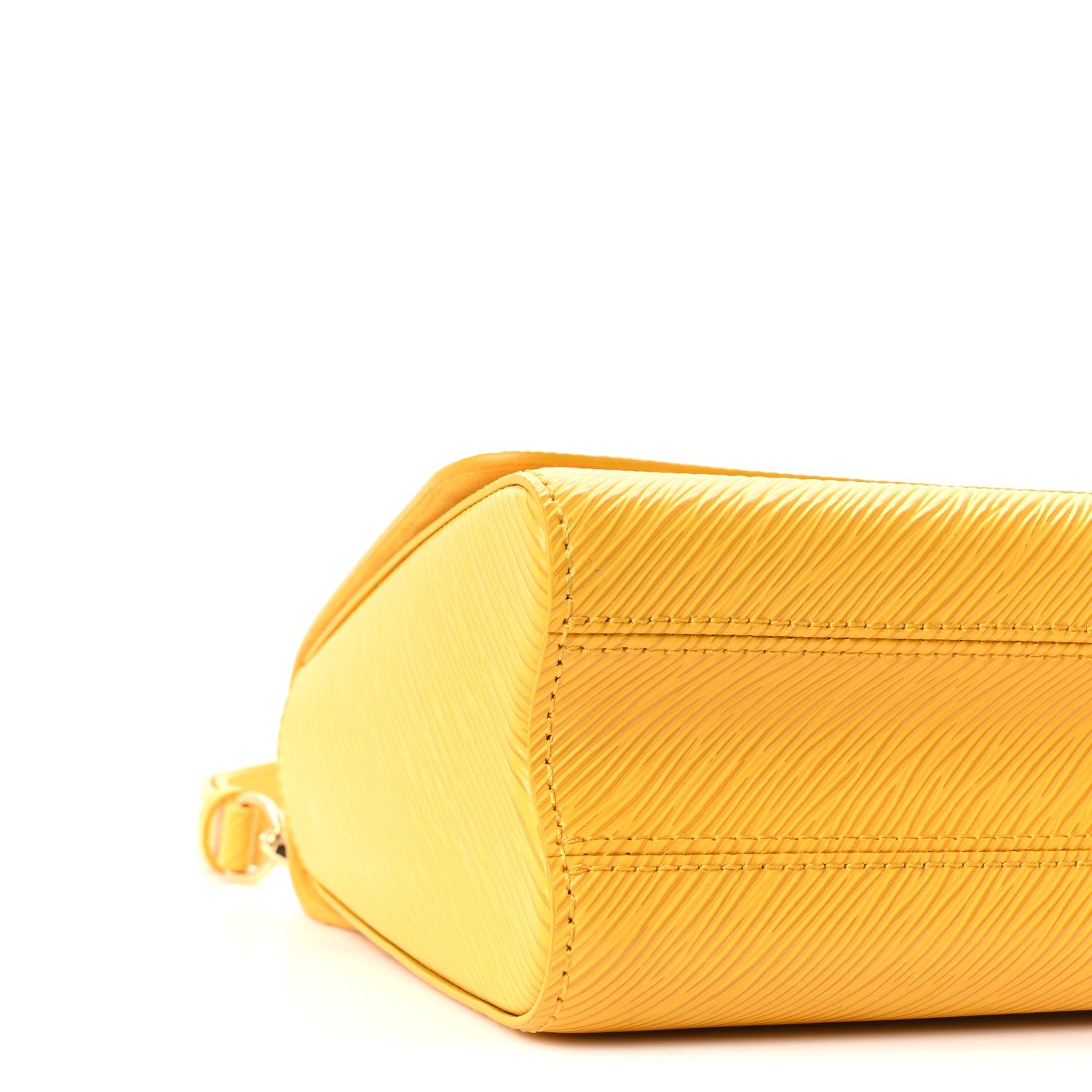 Epi Twist Braided Strap Shoulder Bag MM Sunflower