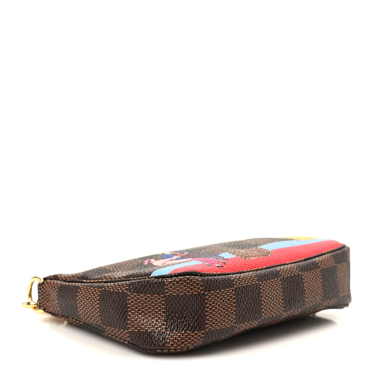 Damier Ebene 2016 Christmas Animation Mini Pochette Accessories