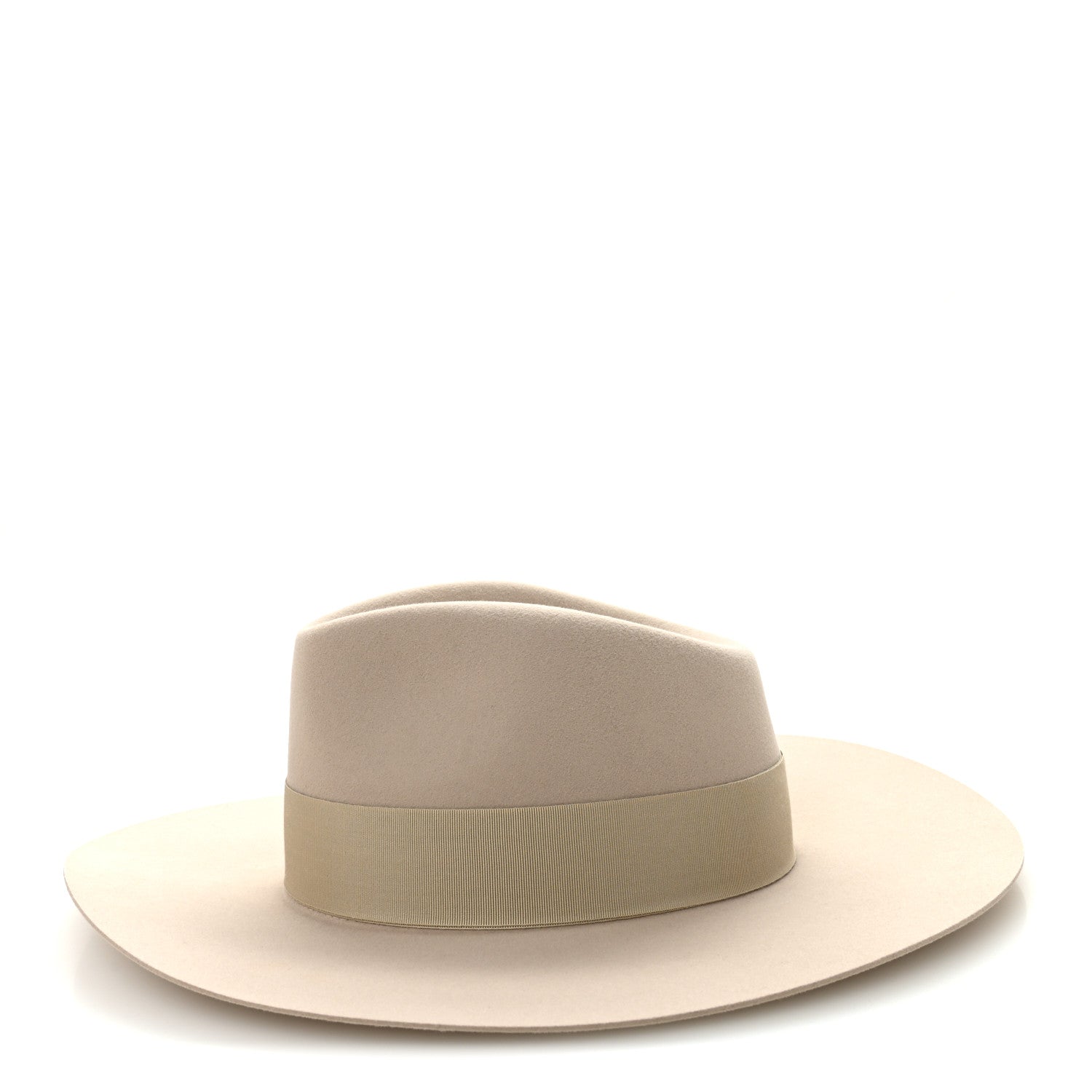 Rabbit Felt Coeur Hat 56 Beige Perle