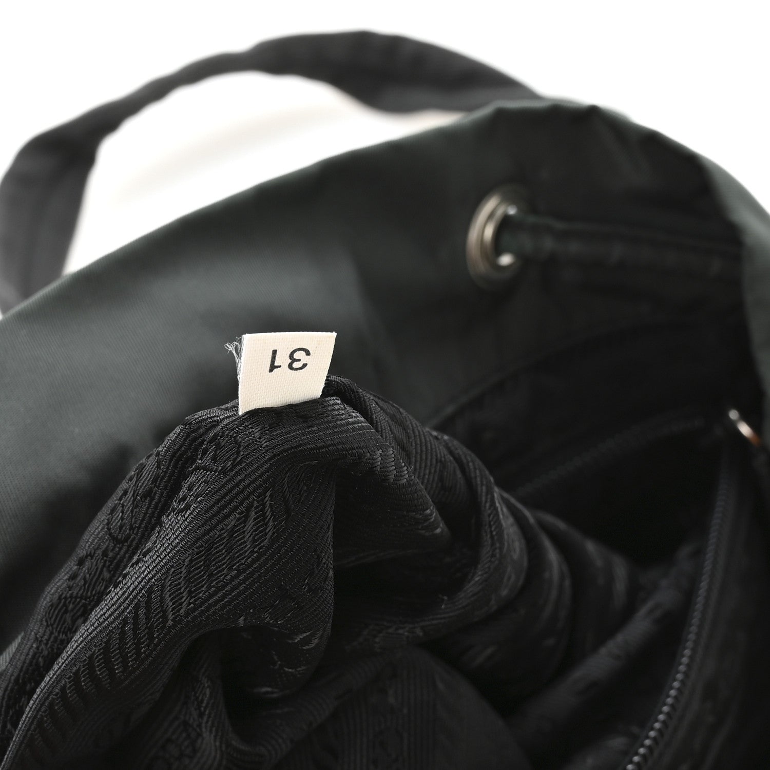 Nylon Vela Medium Backpack Green