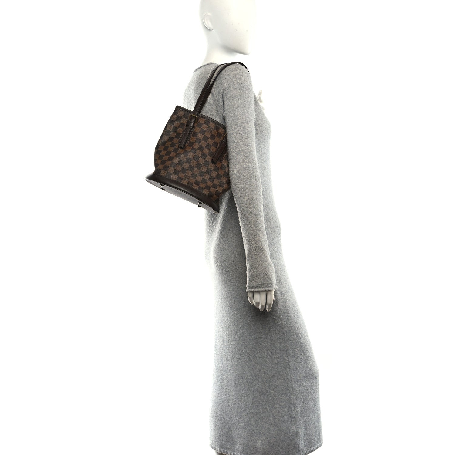 Damier Ebene Marais Bucket 23