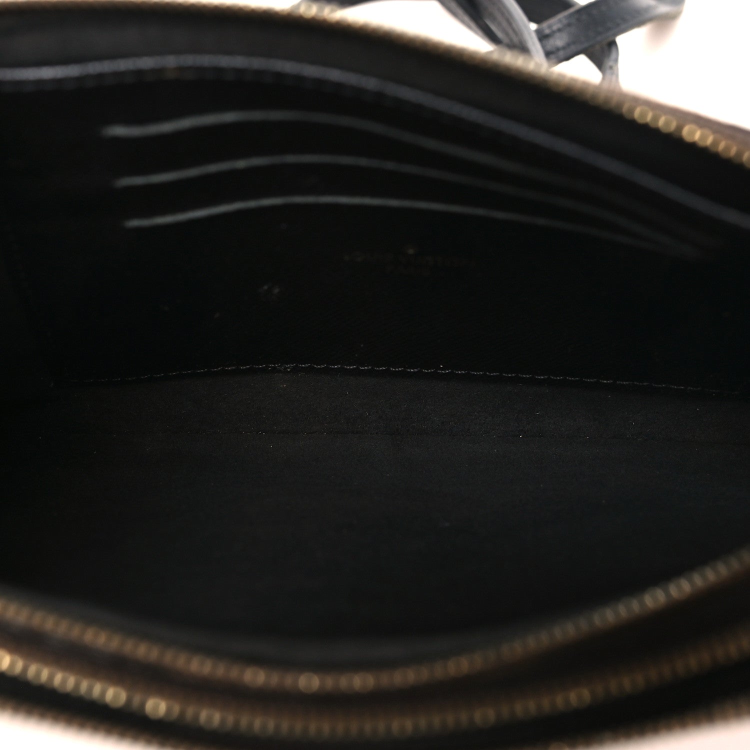 Reverse Monogram Giant Double Zip Pochette