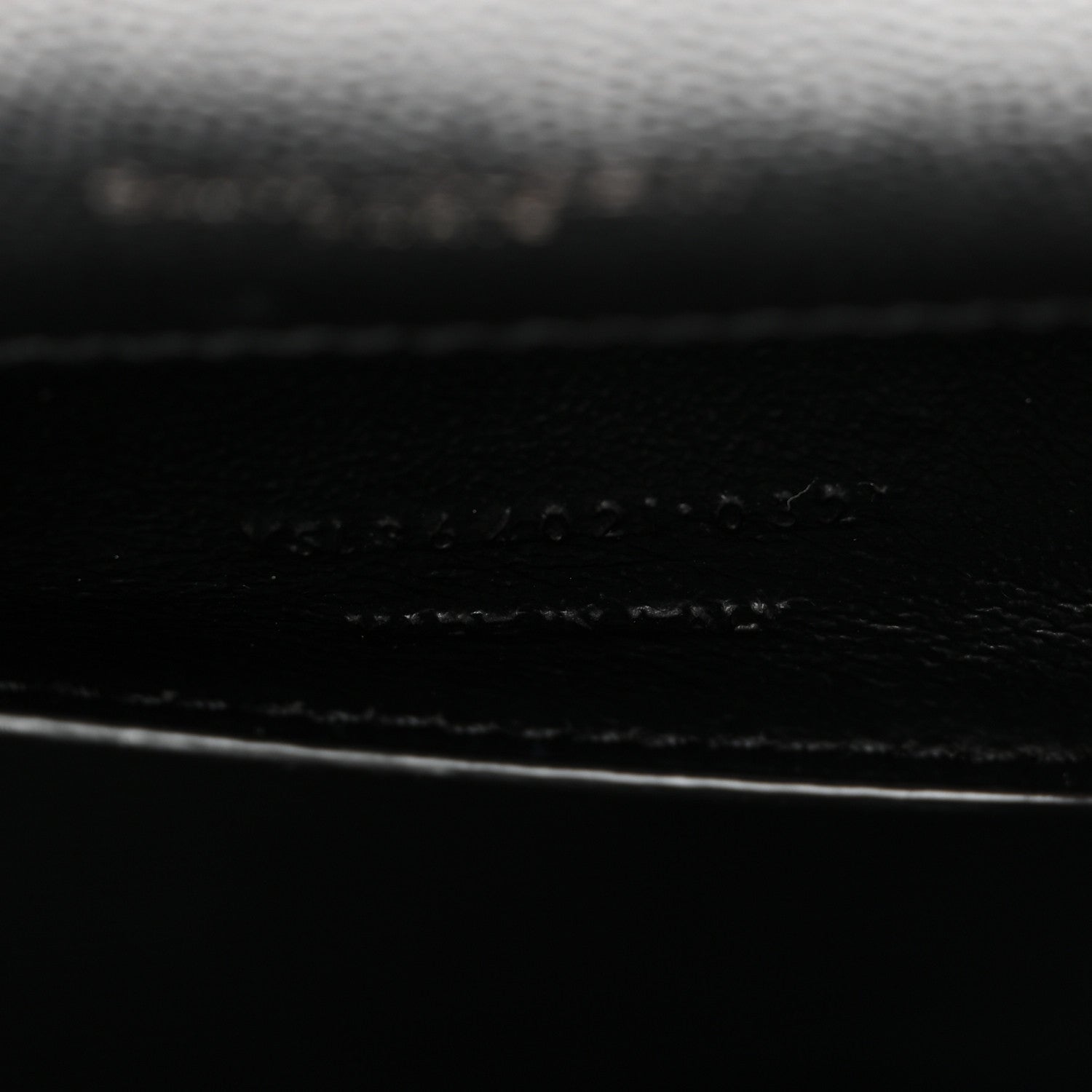 Grain De Poudre Medium Classic Monogram Monochrome Kate Satchel Black