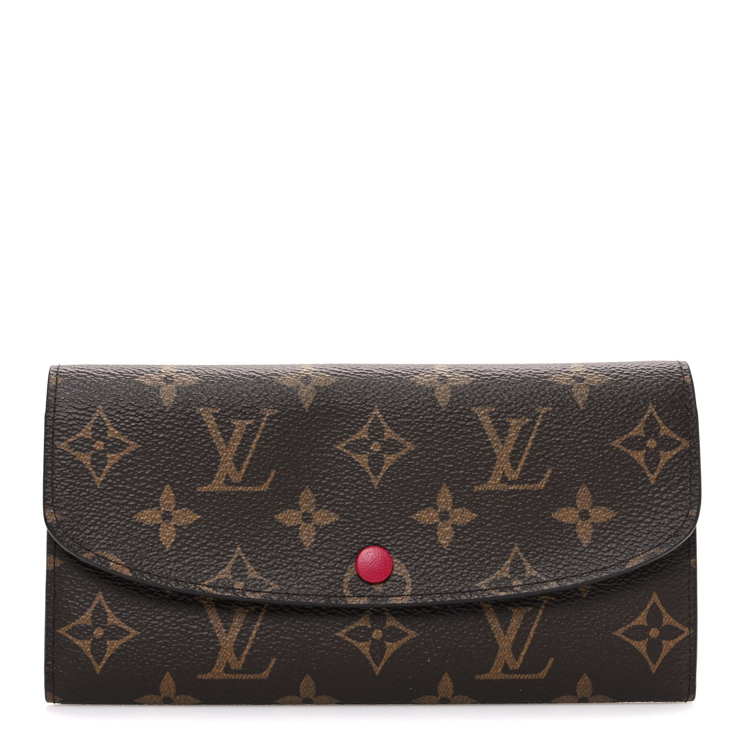 Monogram Emilie Wallet Fuchsia