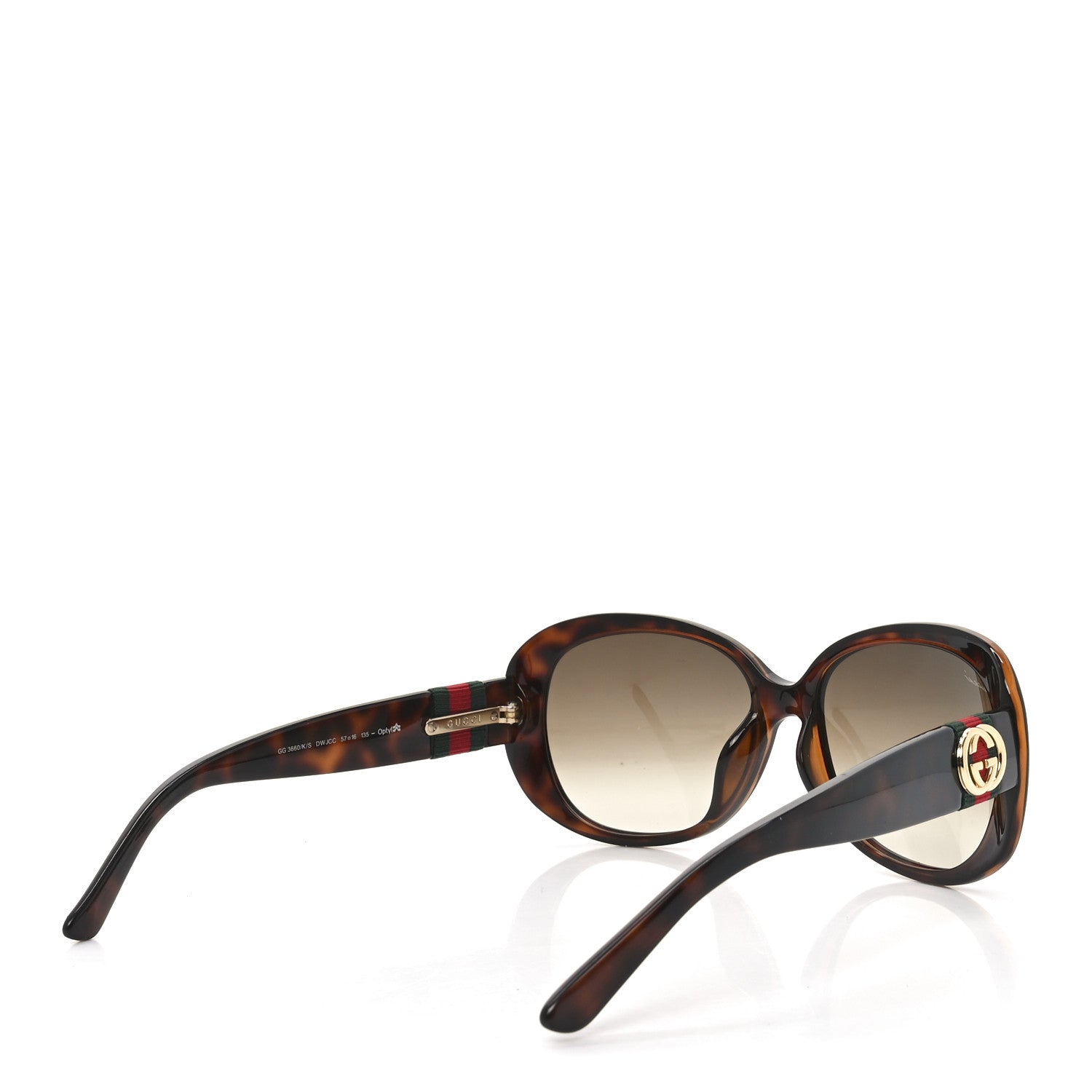 Acetate Web Oversized Sunglasses GG 3660/K/S Havana