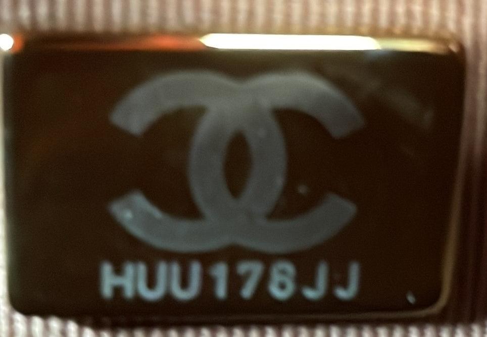 Coco First Wallet on Chain Quilted Caviar
