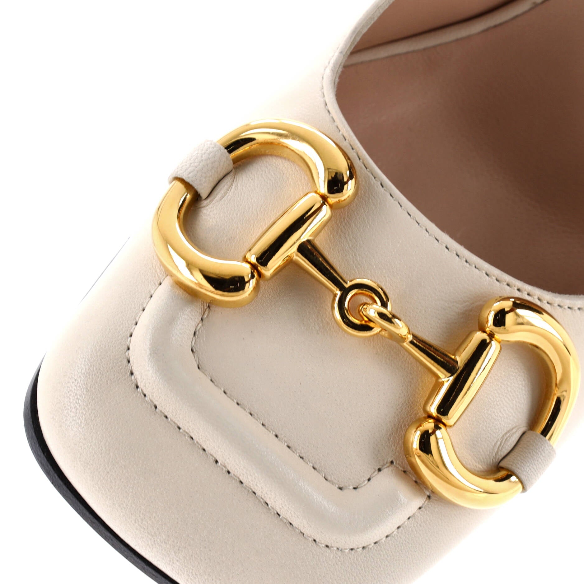 Women's Horsebit Slingback Pumps Leather