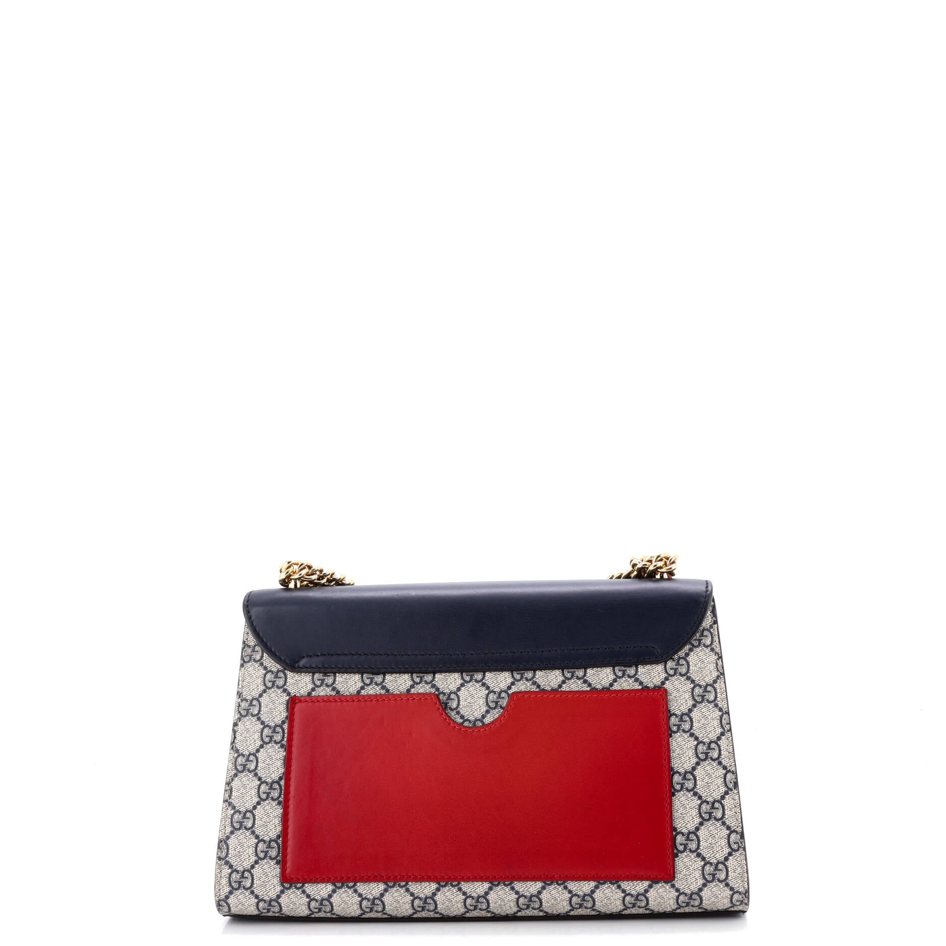 Padlock Shoulder Bag GG Coated Canvas and Leather Medium