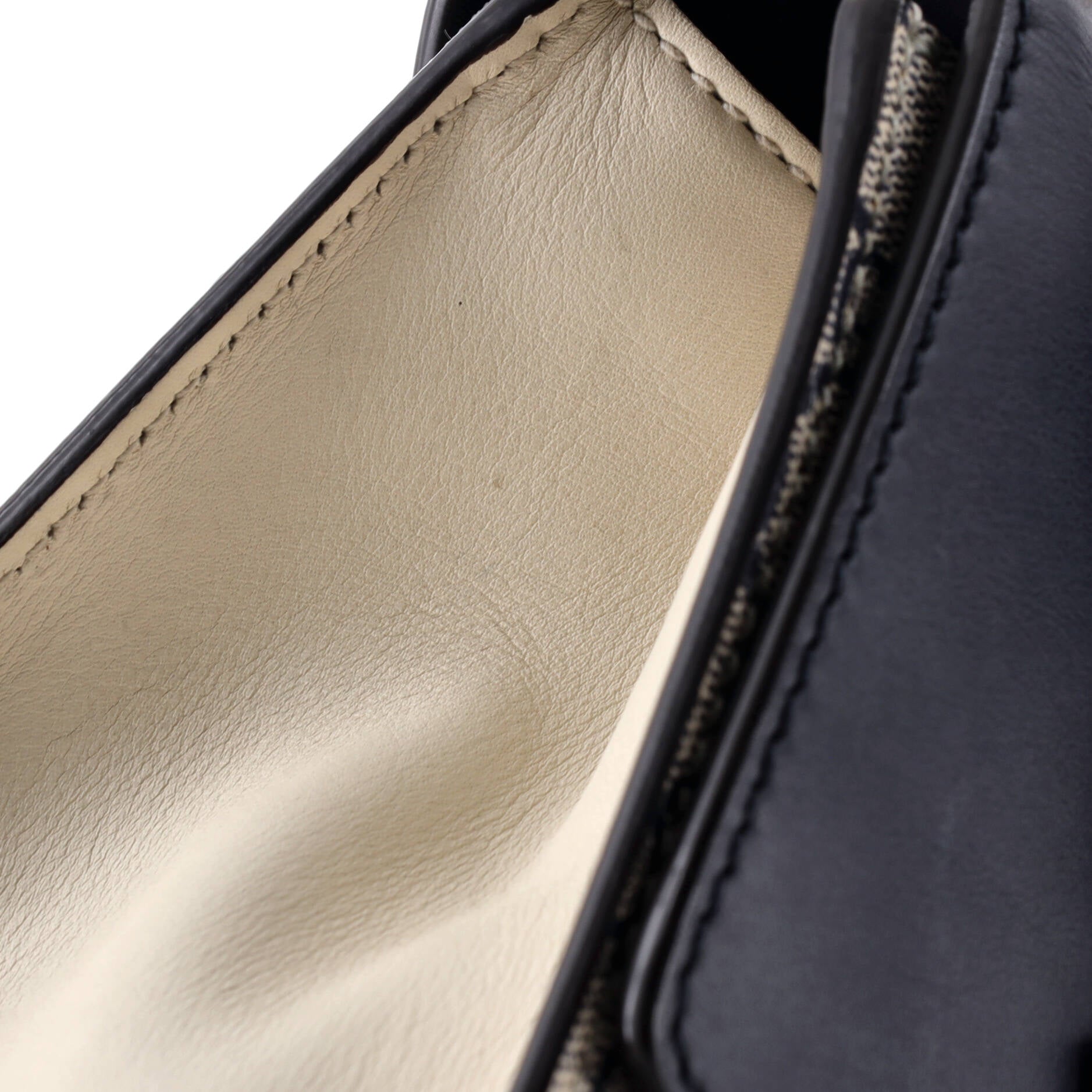 Padlock Shoulder Bag GG Coated Canvas and Leather Medium