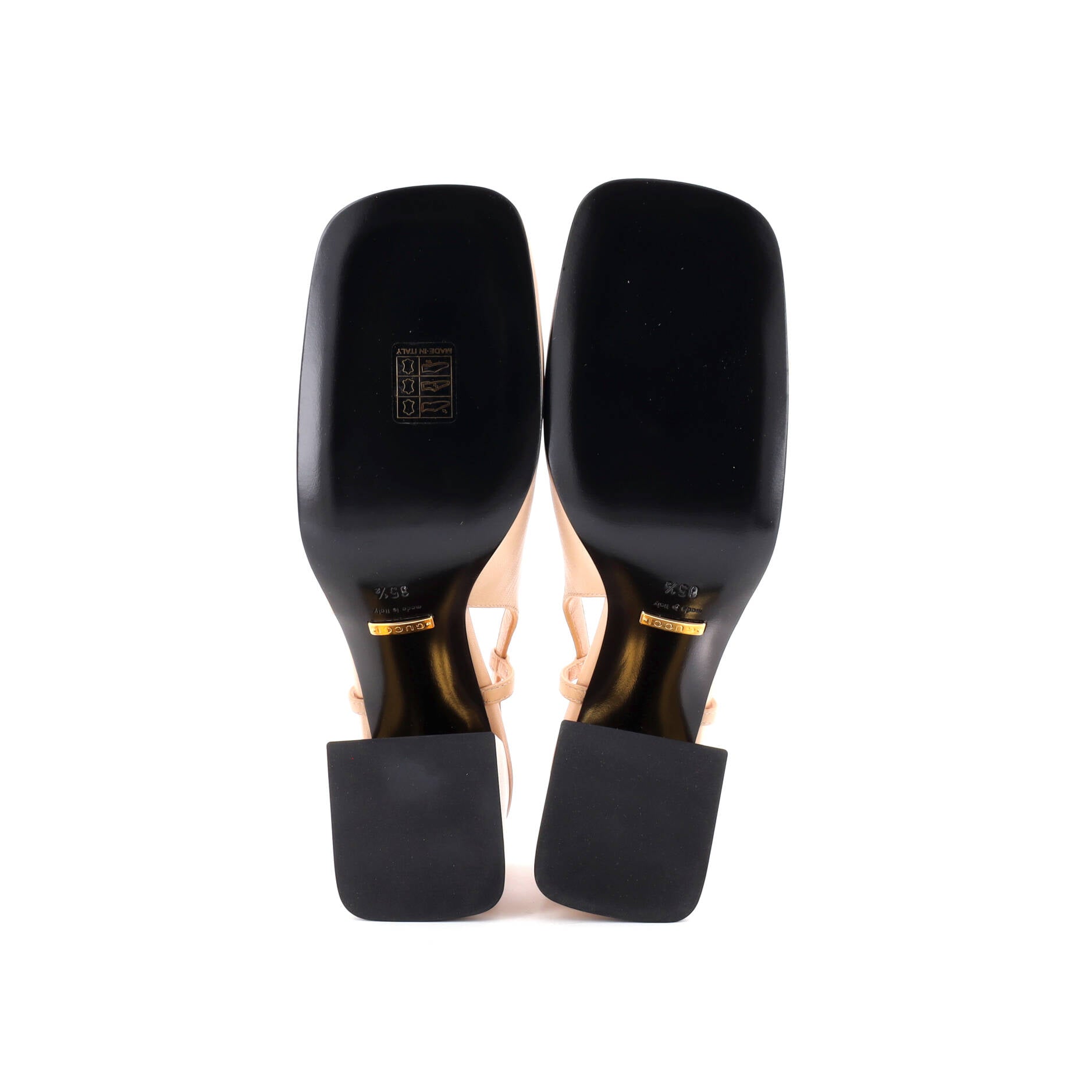 Women's Horsebit Slingback Pumps Leather