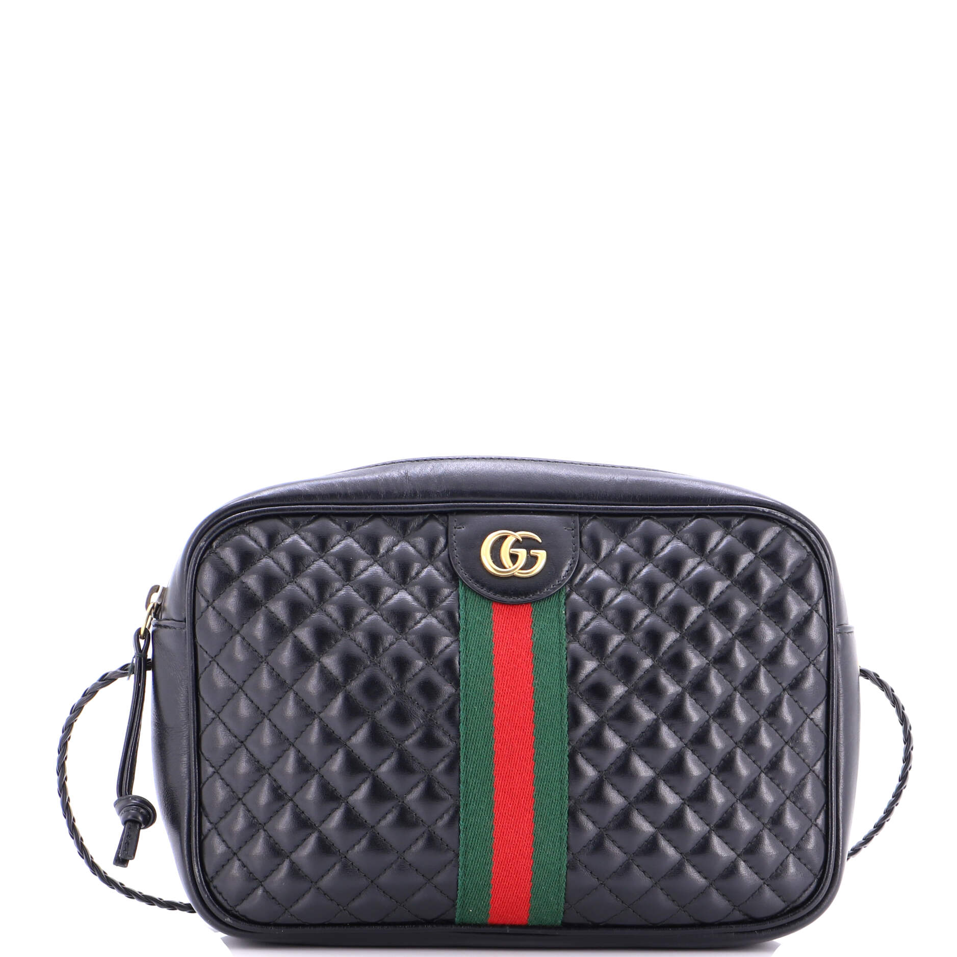 Trapuntata Camera Bag Quilted Leather Small