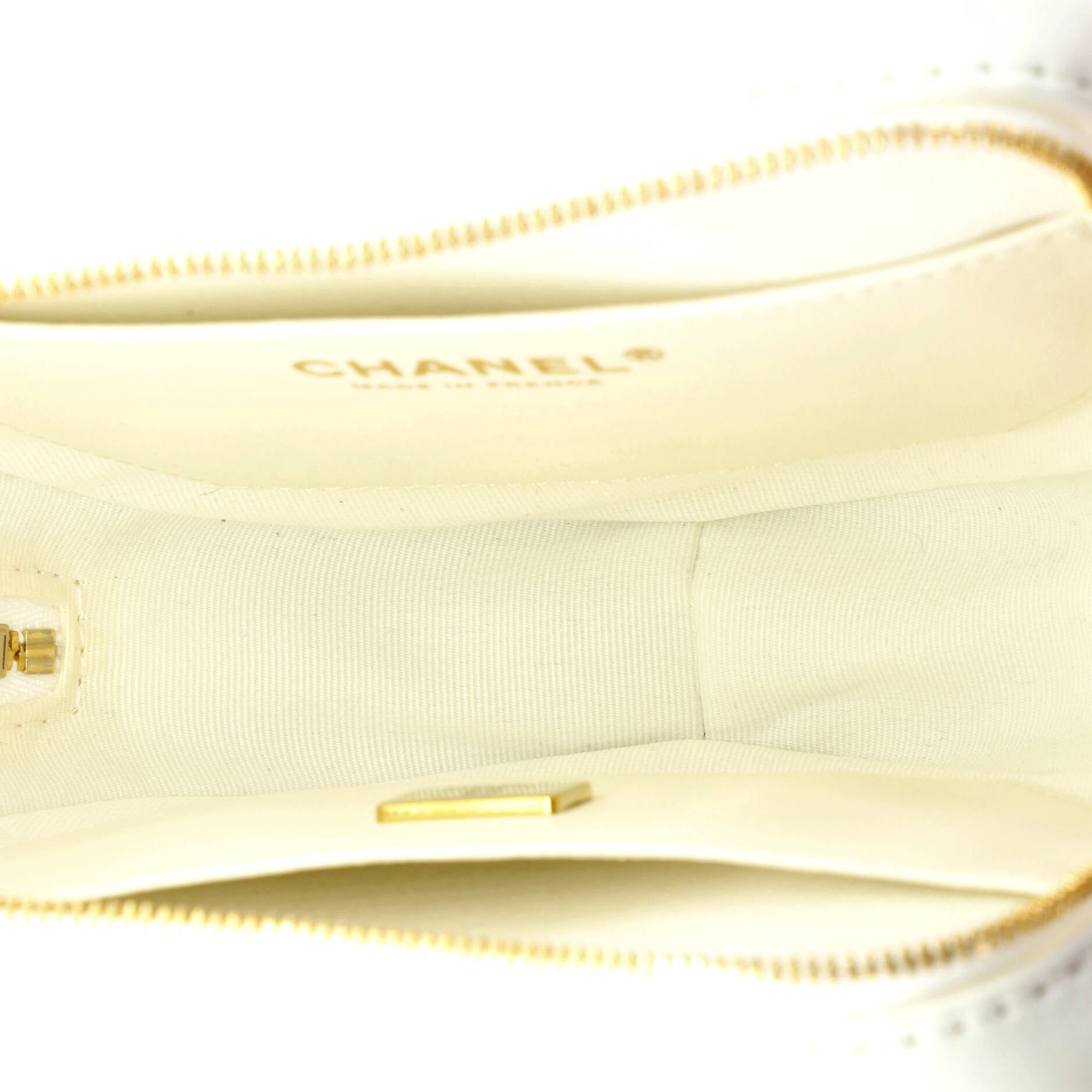 CC in Love Heart Bag Quilted Lambskin