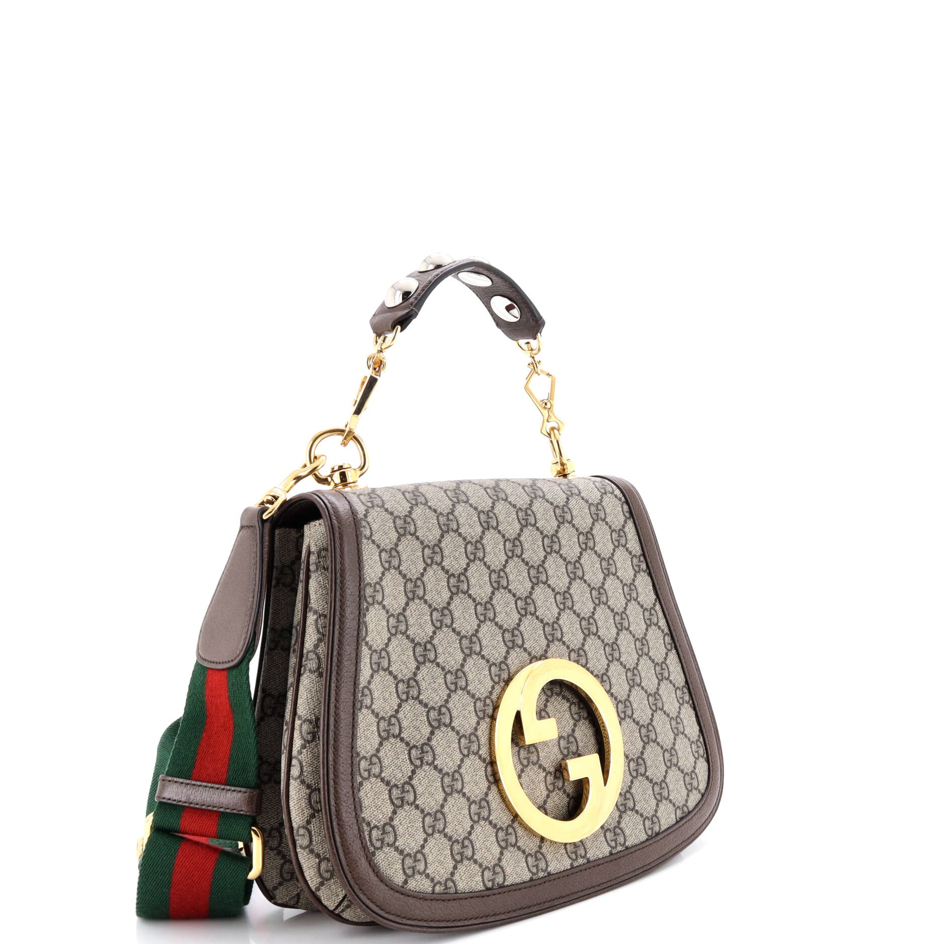 Blondie NM Top Handle Bag GG Coated Canvas Medium