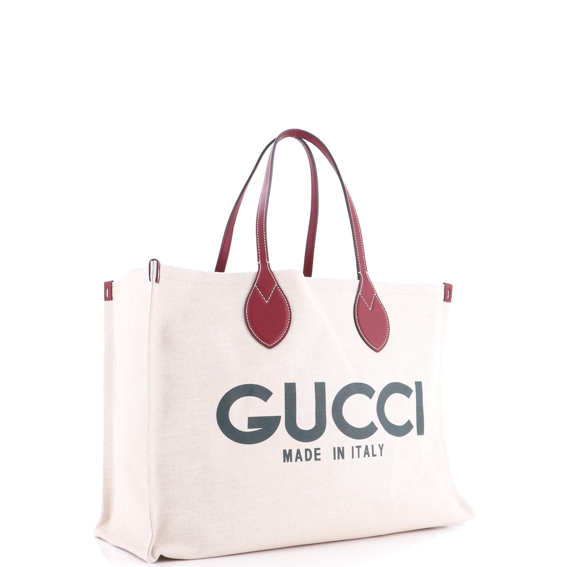 Logo Shopper Tote Printed Canvas Medium