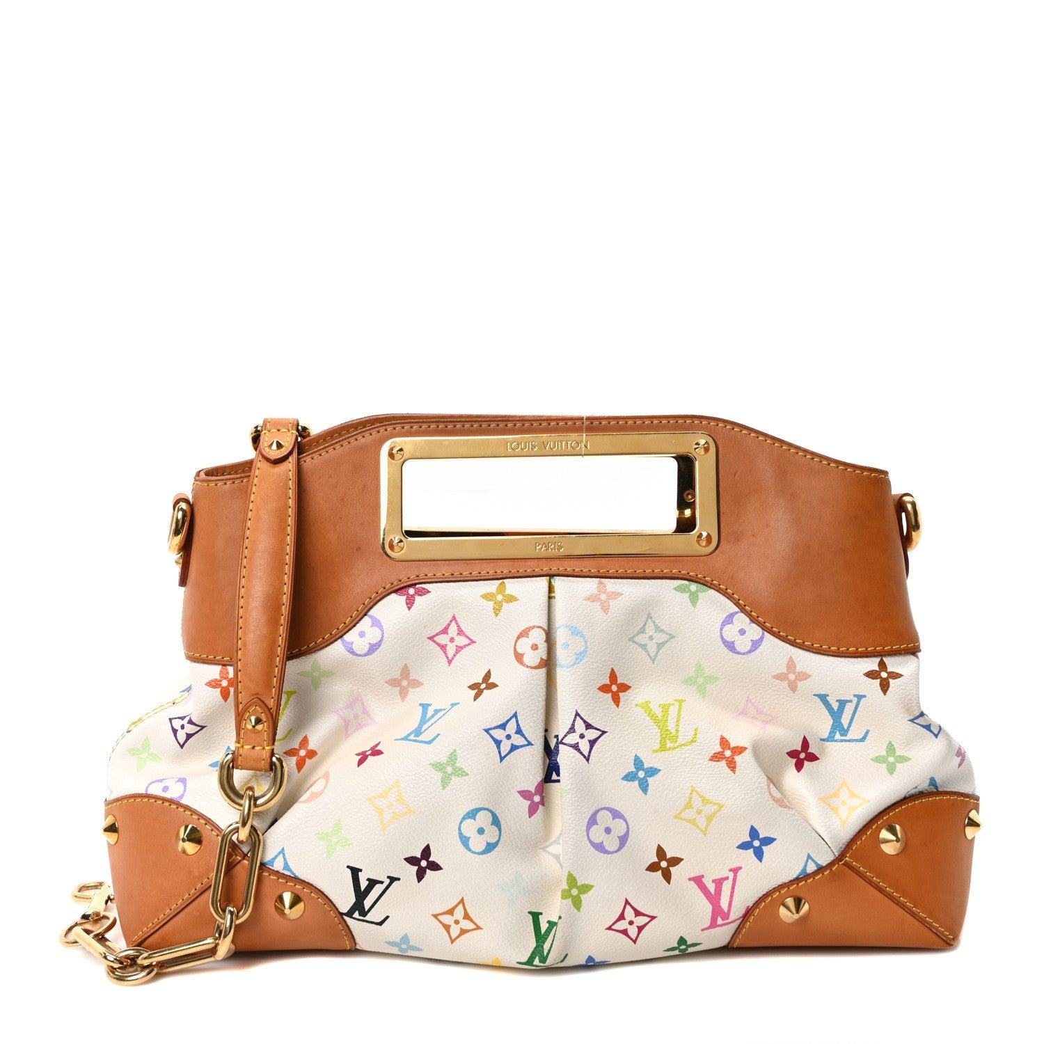 Monogram Multicolor Judy MM White