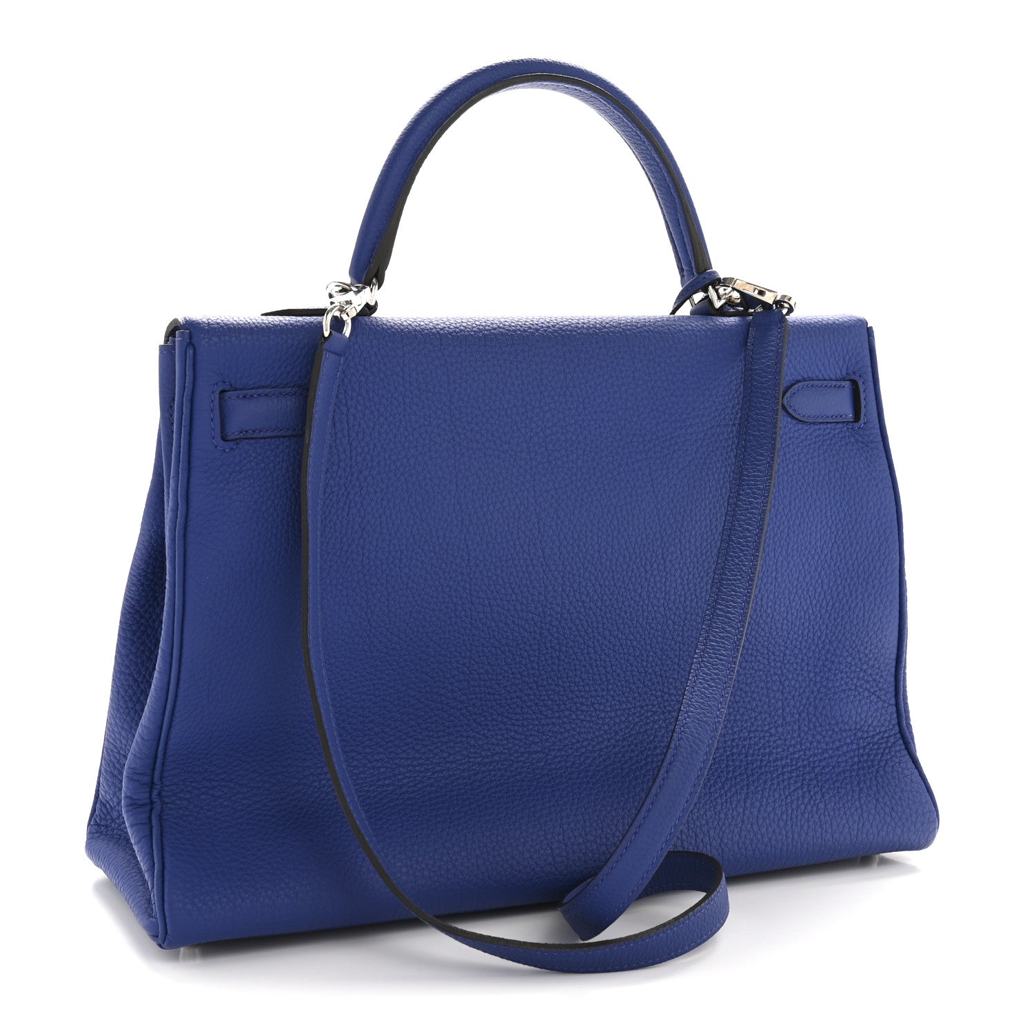Togo Kelly Retourne 35 Bleu Electrique