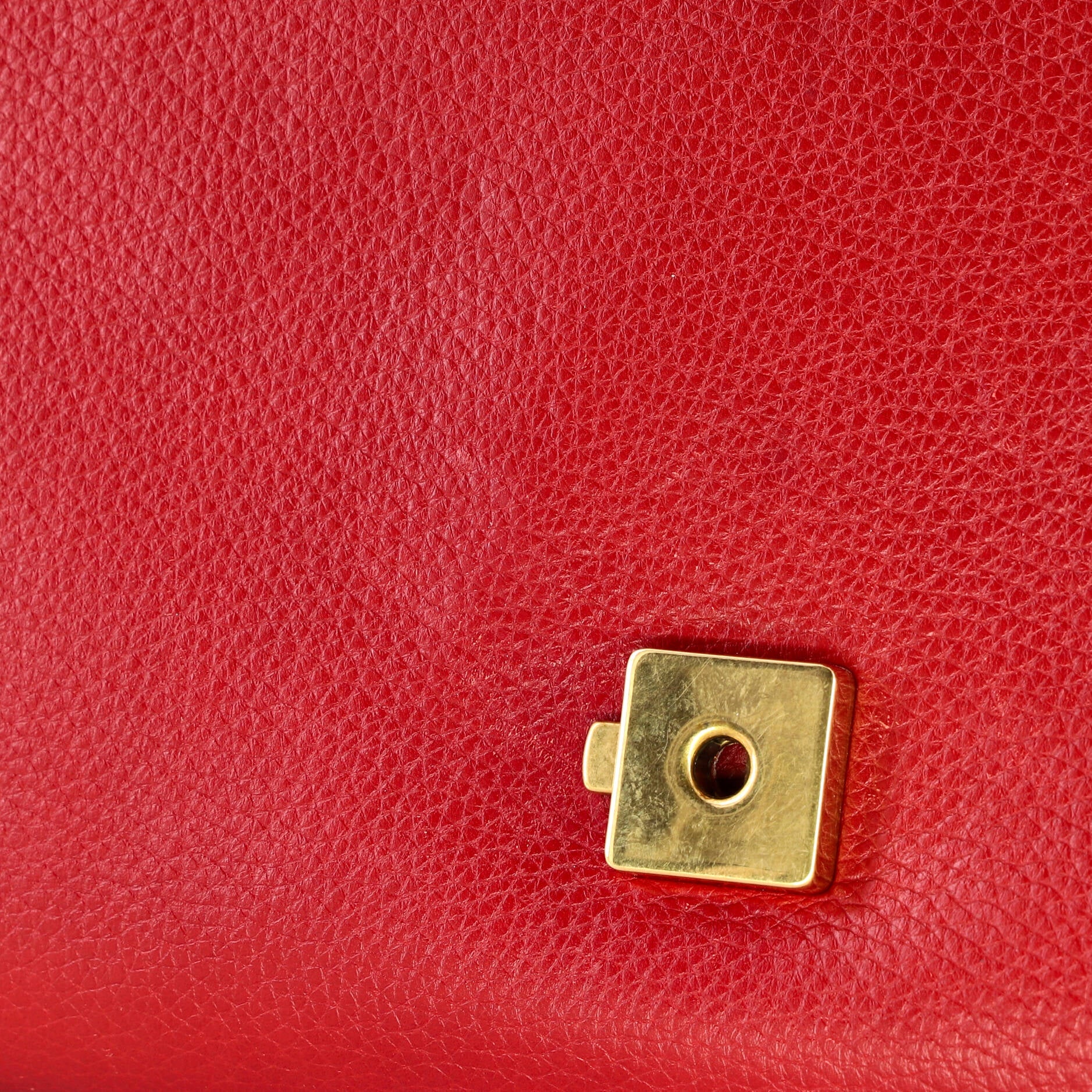 GG Marmont Top Handle Bag Leather Small