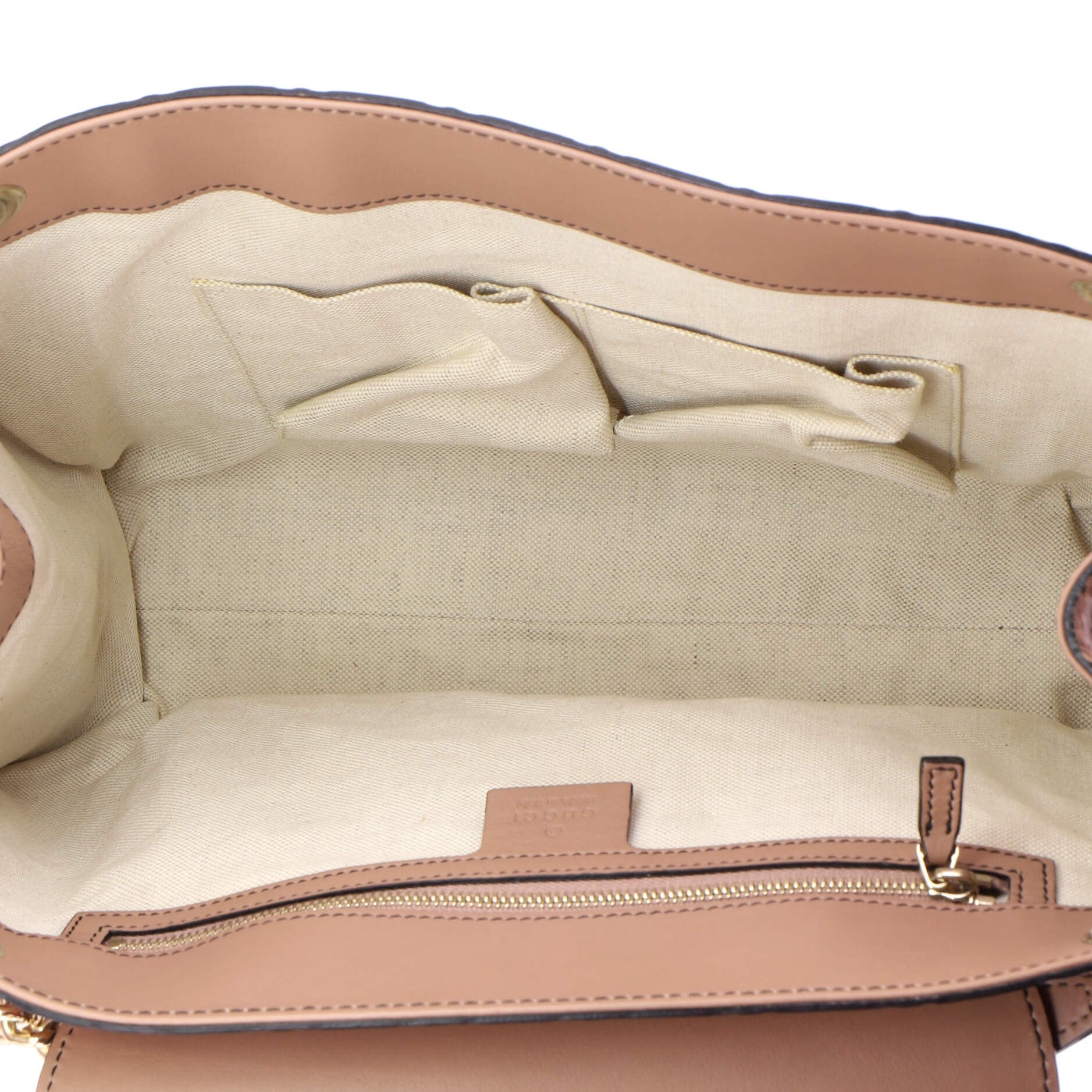 Emily Chain Flap Shoulder Bag Guccissima Leather Large