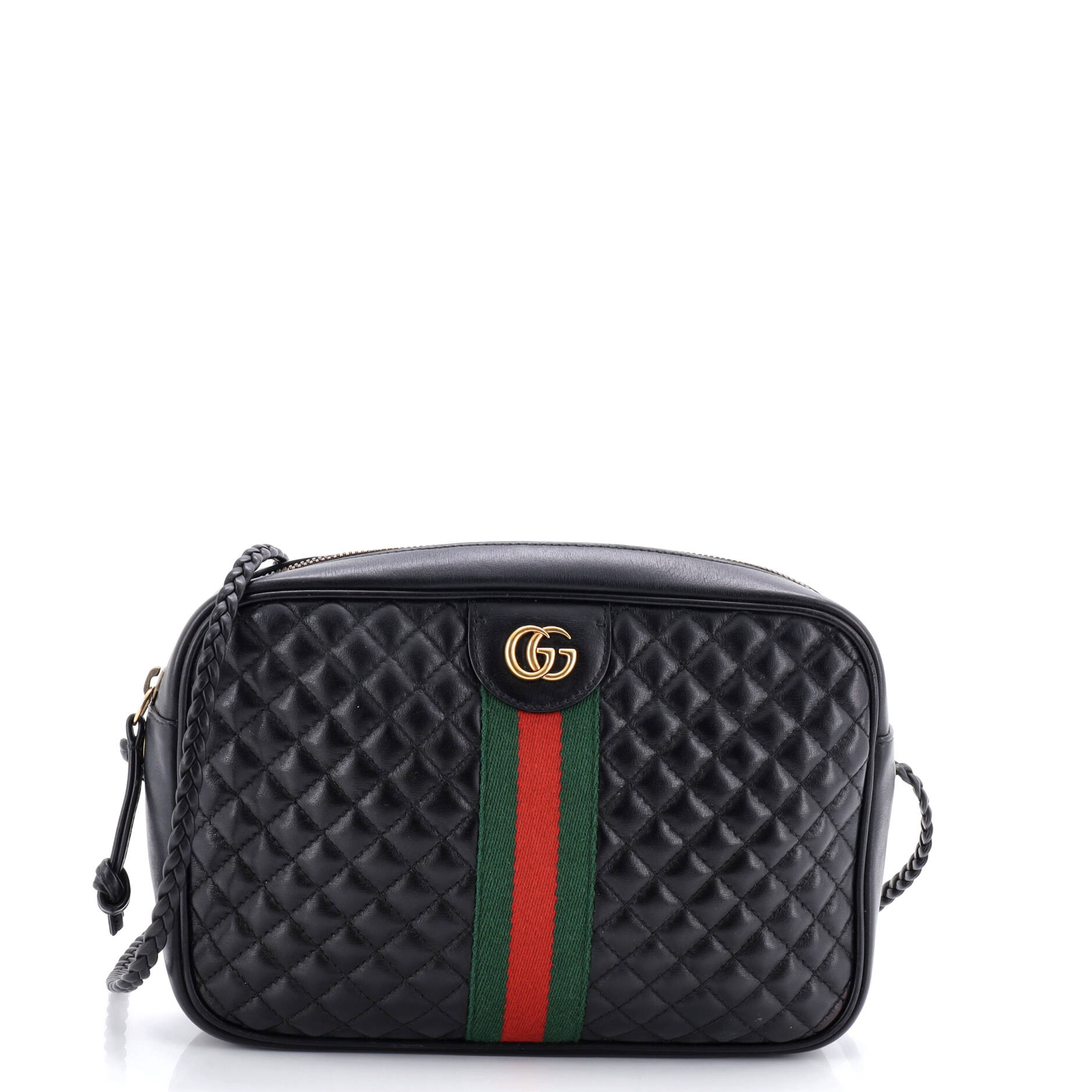 Trapuntata Camera Bag Quilted Leather Small