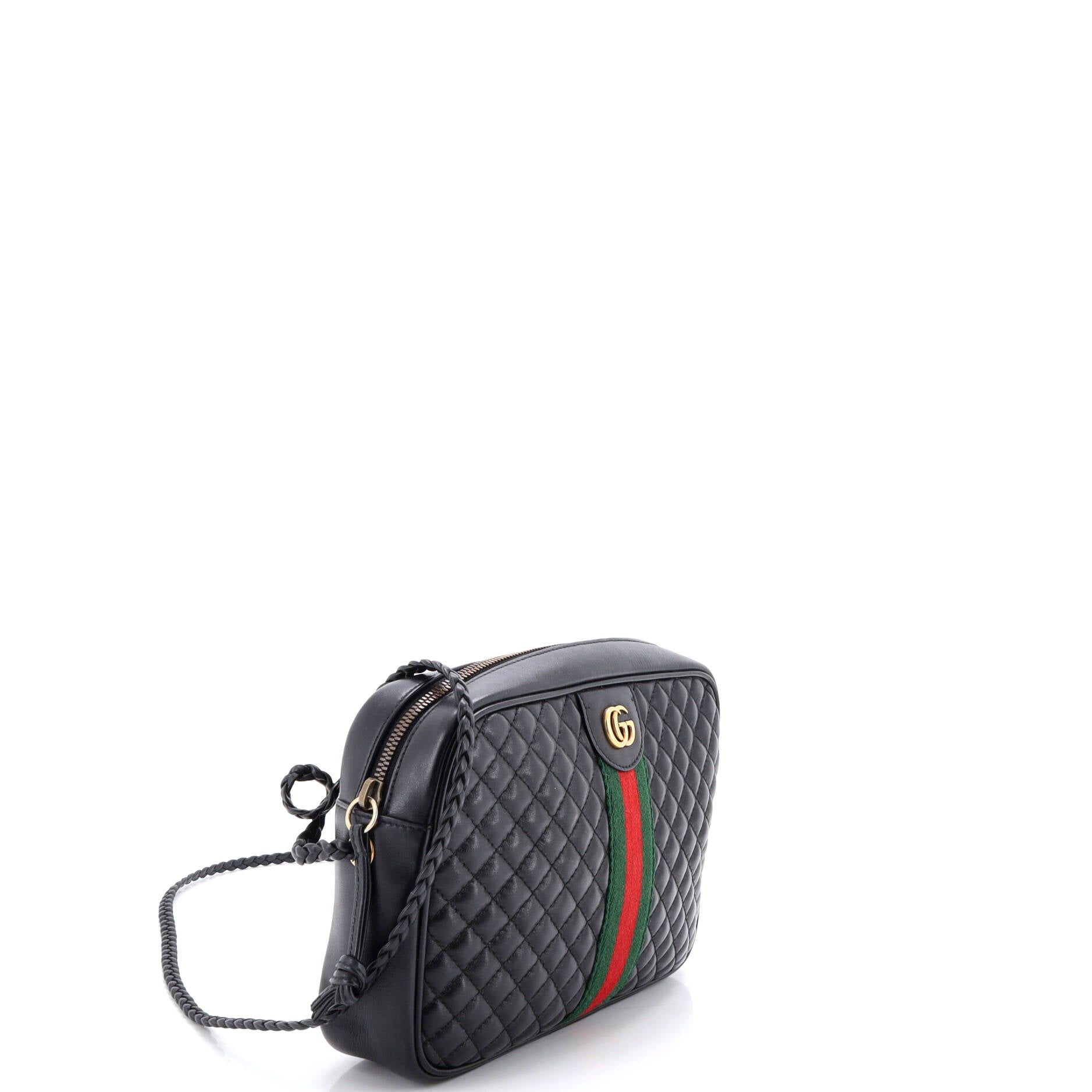 Trapuntata Camera Bag Quilted Leather Small