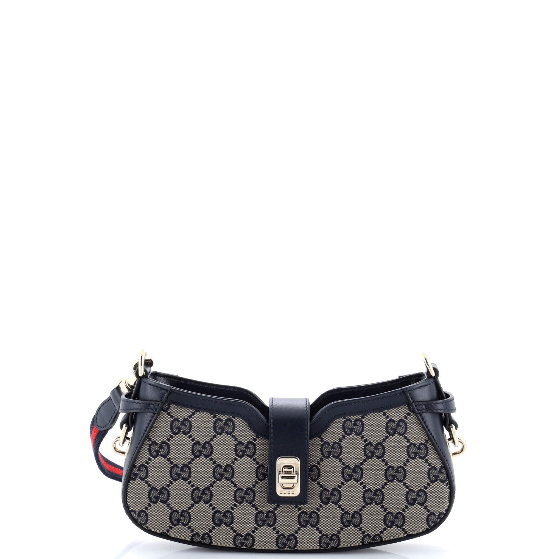 Moon Side Shoulder Bag GG Canvas Mini