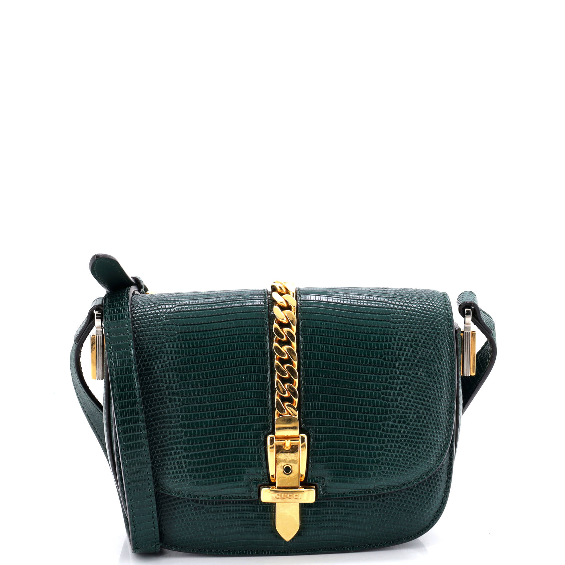 Sylvie 1969 Shoulder Bag Lizard Mini