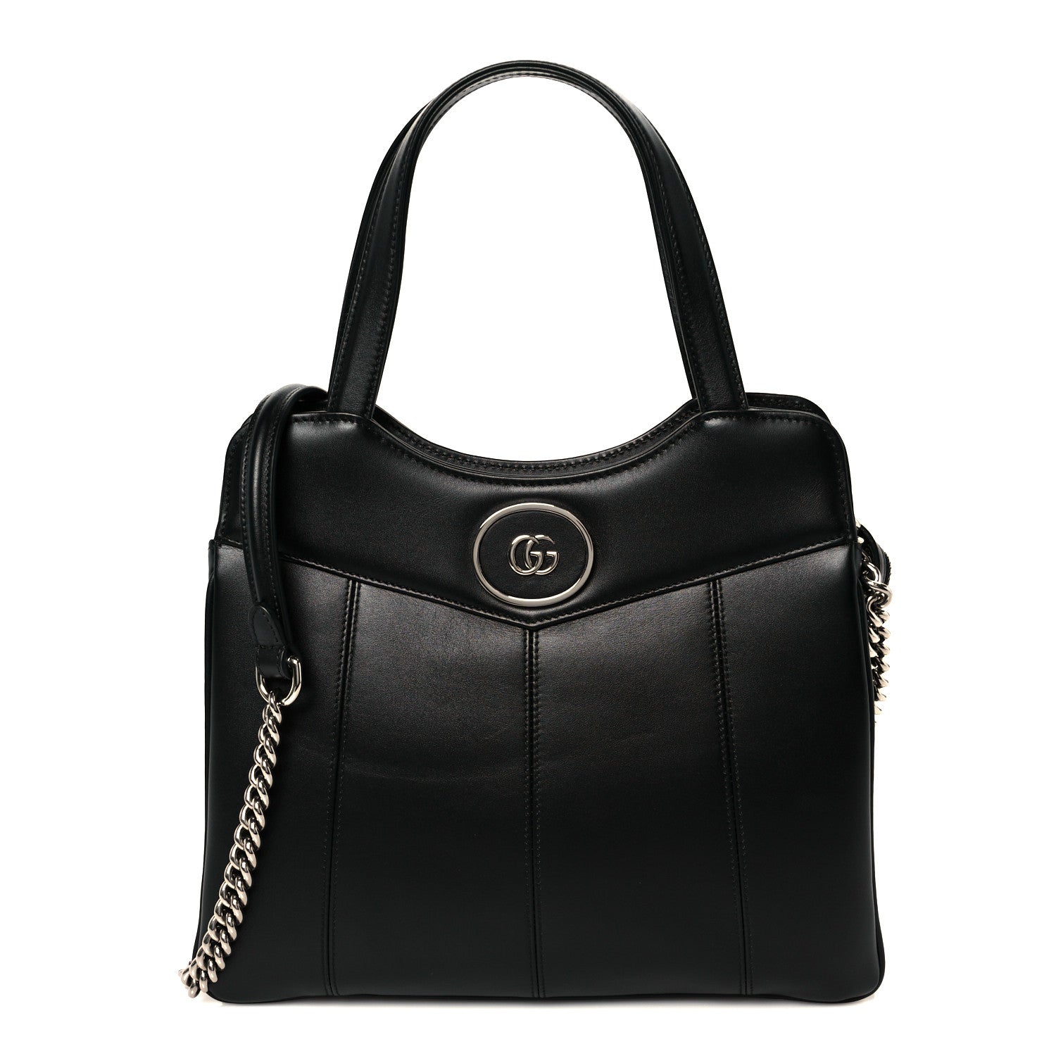 Calfskin Petite GG Small Tote Bag Black