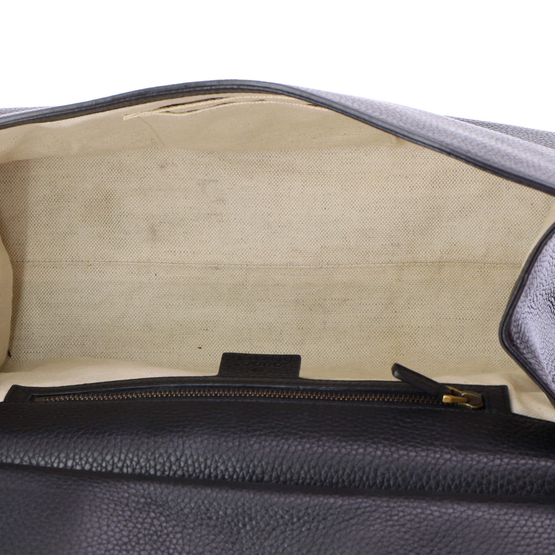 GG Marmont Top Handle Bag Leather Small