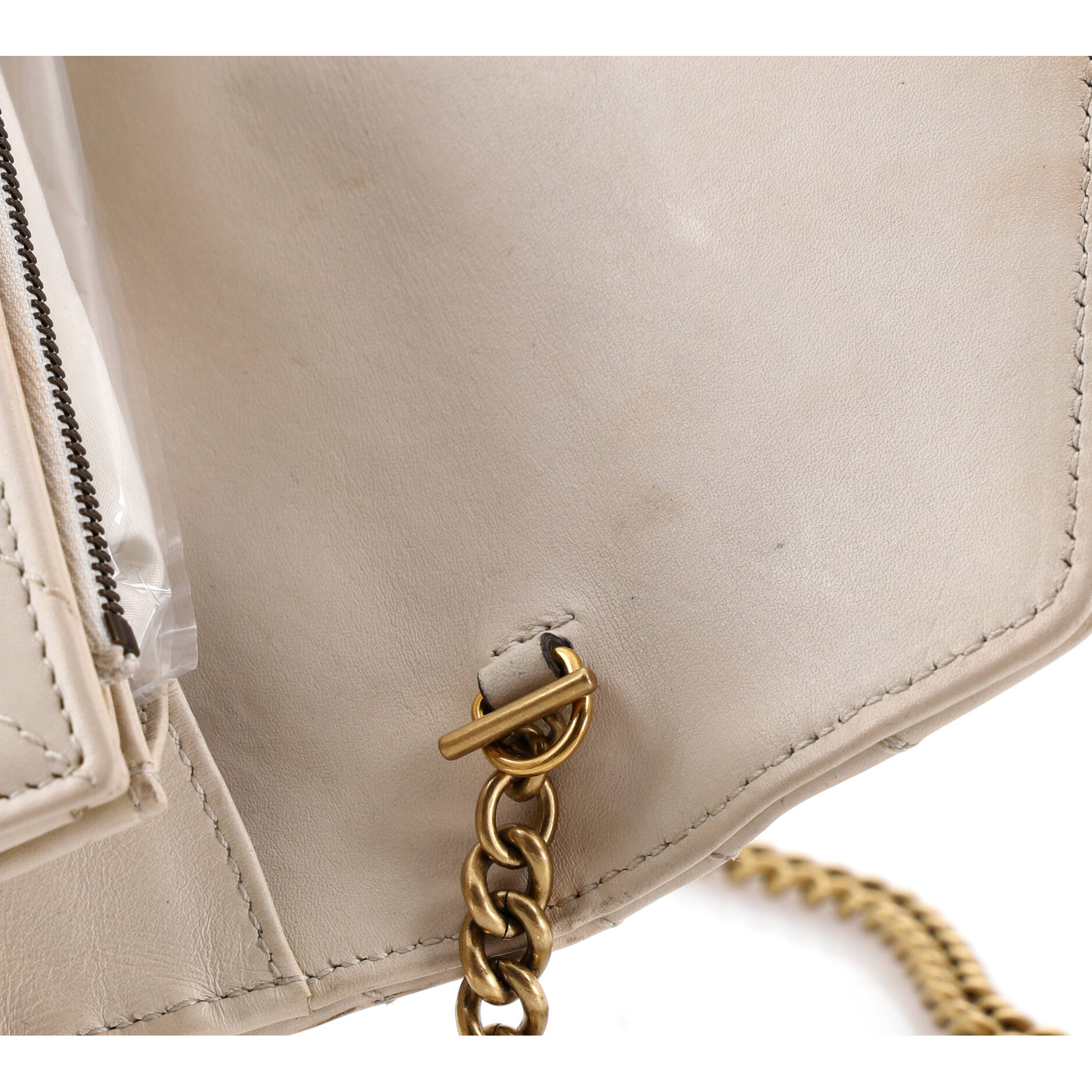 GG Marmont Chain Wallet Matelasse Leather Mini