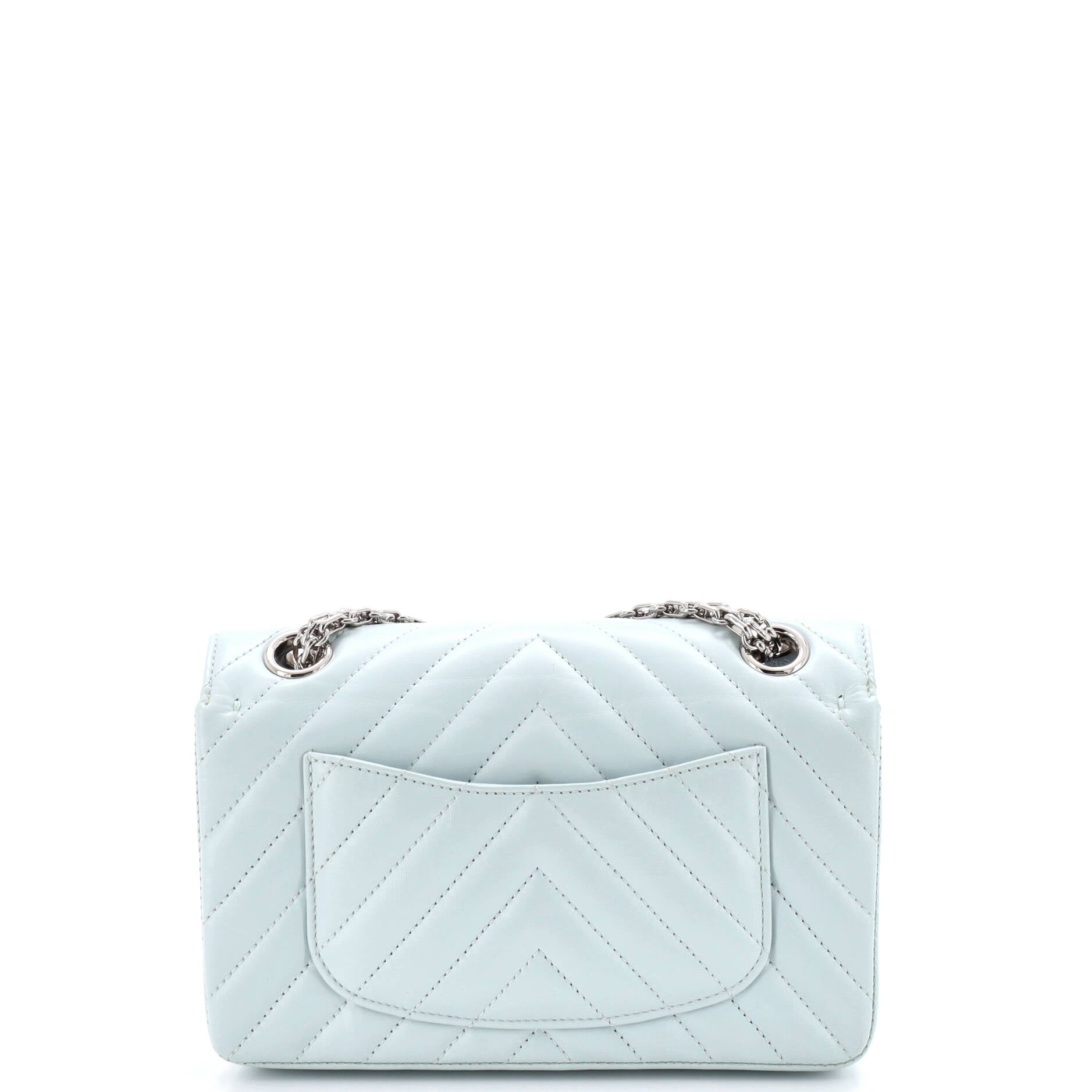 Reissue 2.55 Flap Bag Chevron Aged Calfskin Mini